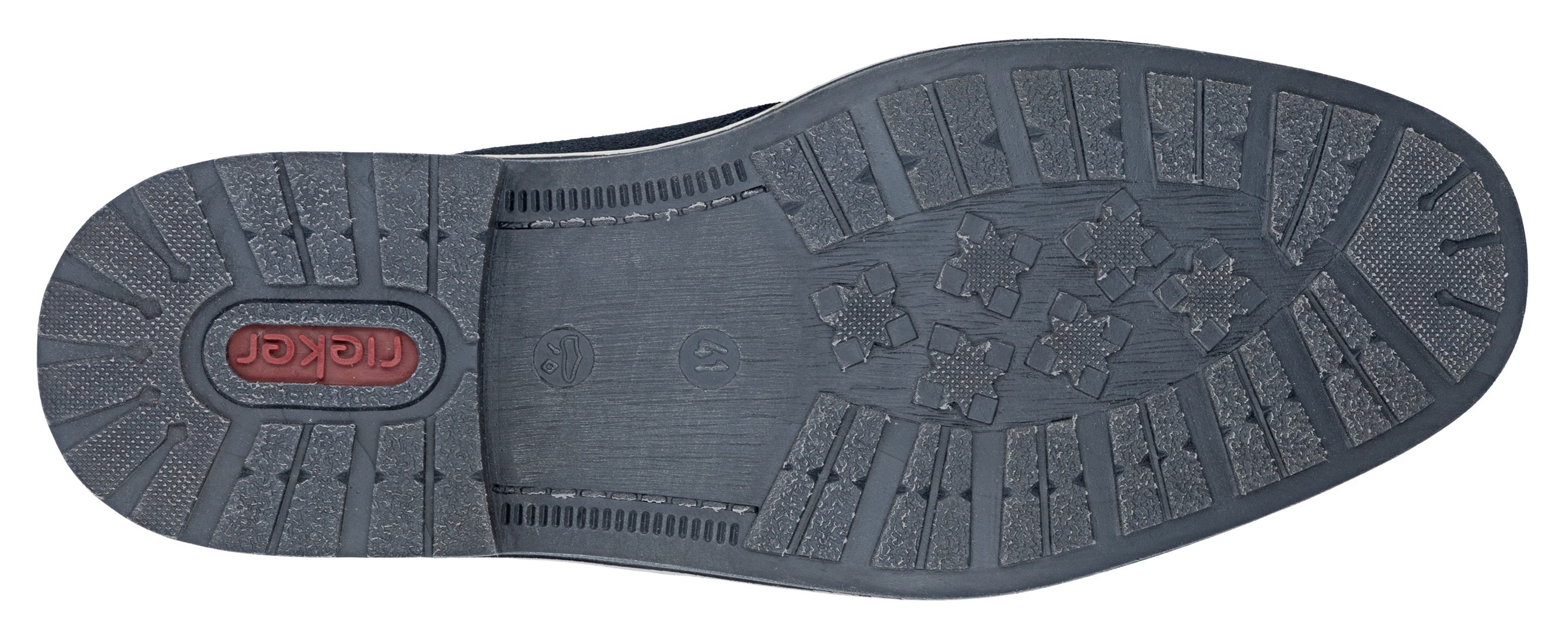 Thumbnail - Rieker Schnürstiefelette mit kariertem Innenfutter