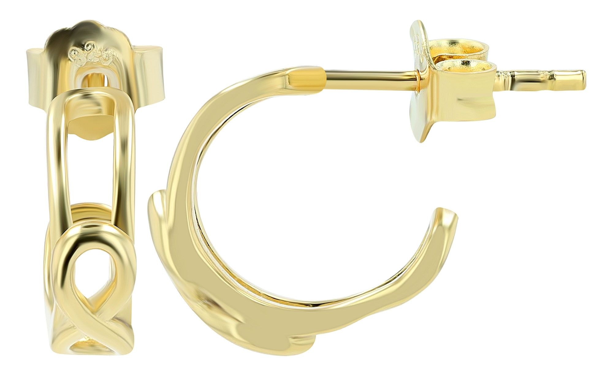 Adelia´s Paar Ohrhänger »Damen Ohrringe – Ohrstecker Unendlichkeitszeichen aus 925 Silber« Zum Verschenken – ideal zum Geburtstag