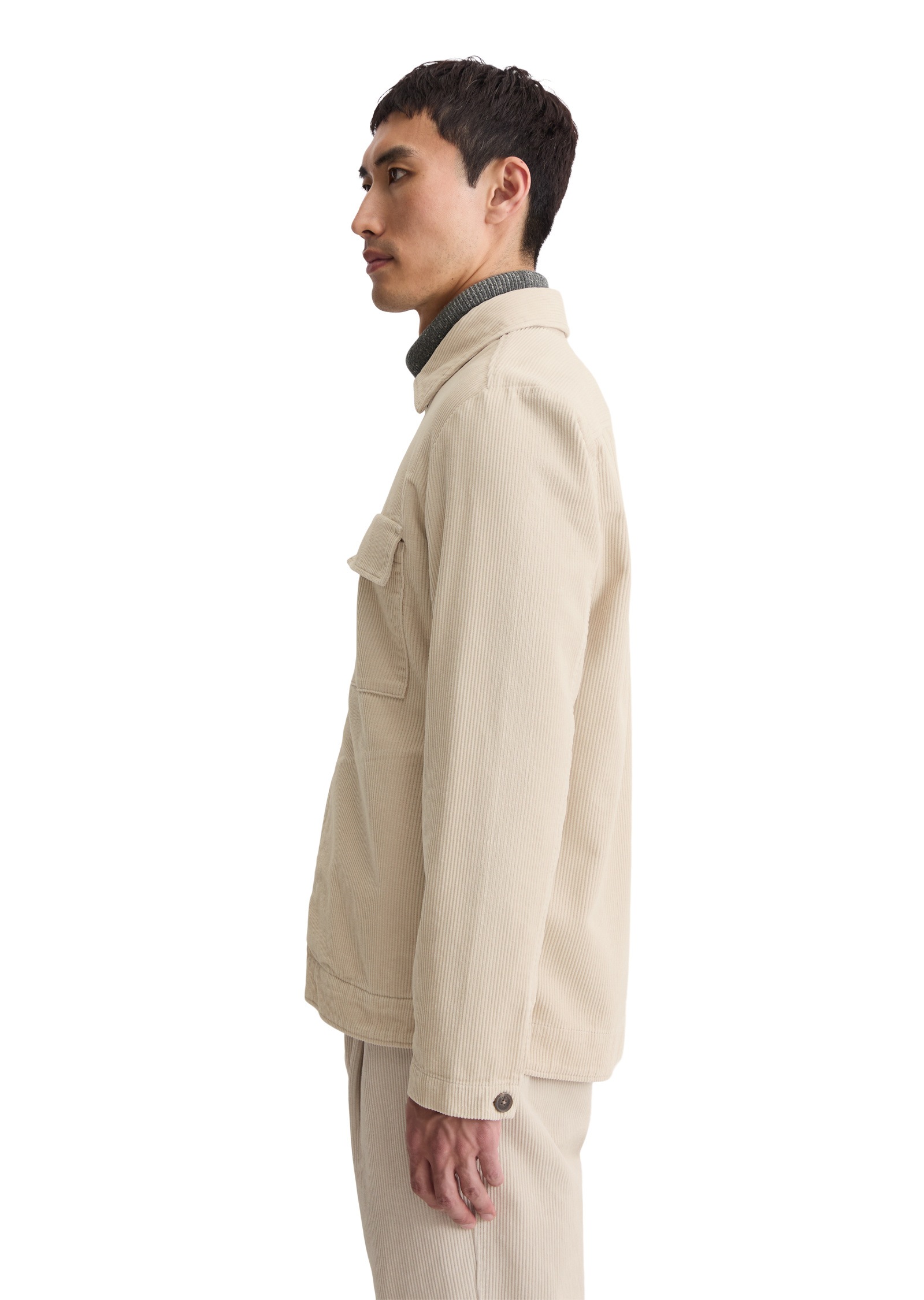Marc OPolo Kurzjacke "aus schwerem Bio-Baumwoll-Cord", ohne Kapuze günstig online kaufen