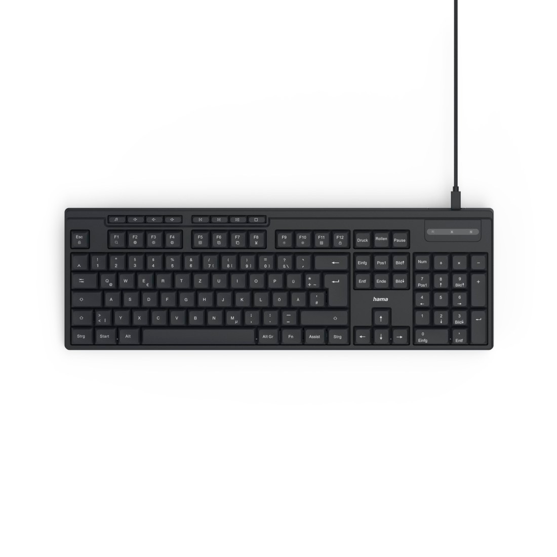 Hama Tastatur »Tastatur CK-200 (kabelgebund...