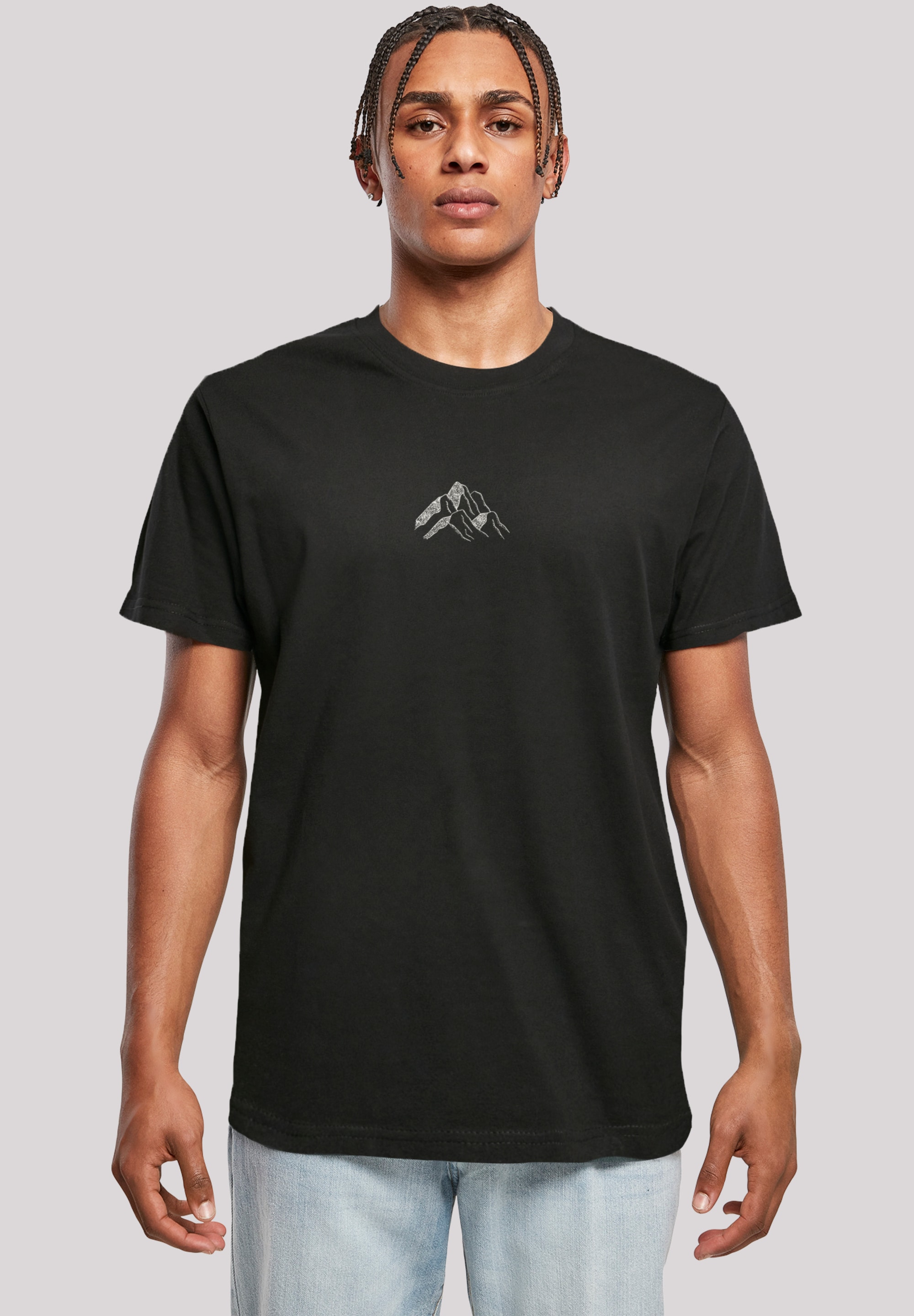 F4NT4STIC T-Shirt "Mountain Berge Natur V2", Premium Qualität günstig online kaufen