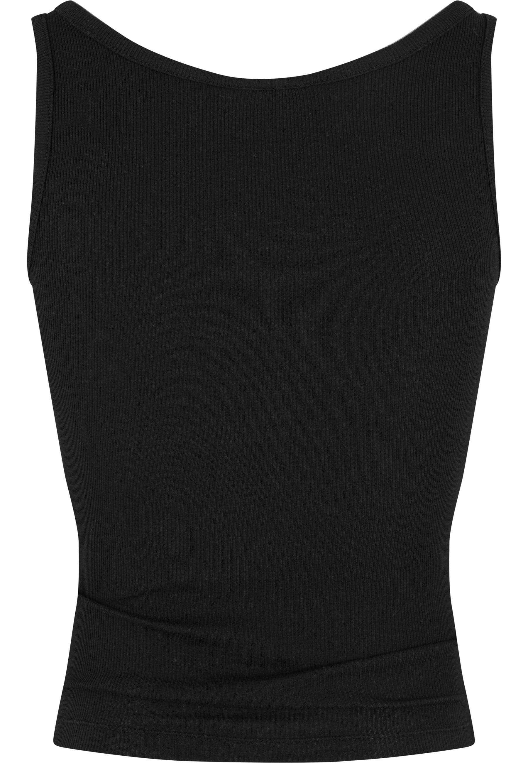 URBAN CLASSICS Muskelshirt »Urban Classics Ladies Organic Basic Rib Top 2-Pack«, (1 tlg.)