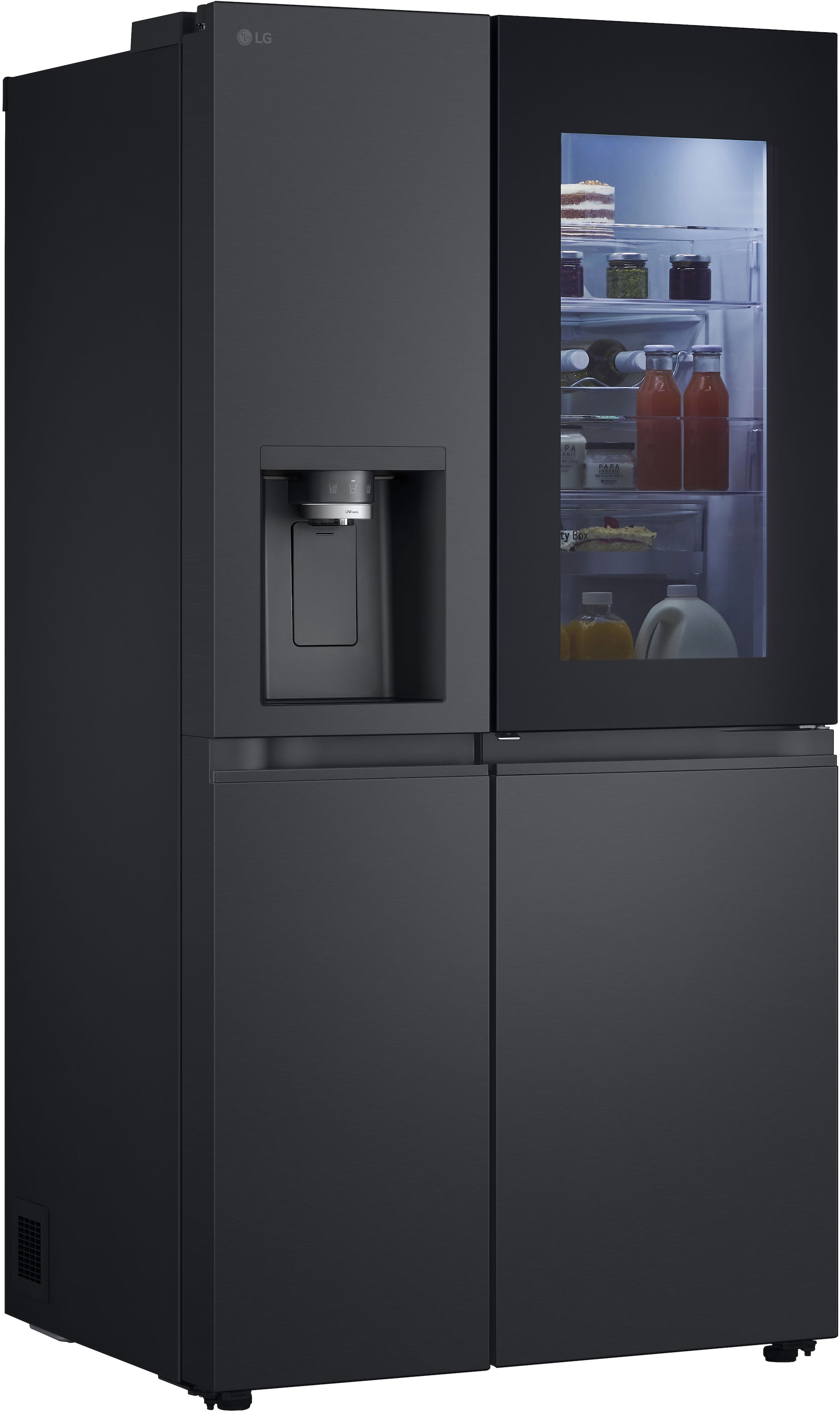 LG Side-by-Side X-Serie "GSXB90EVDD" 179 cm hoch 91,3 cm breit InstaView: z günstig online kaufen