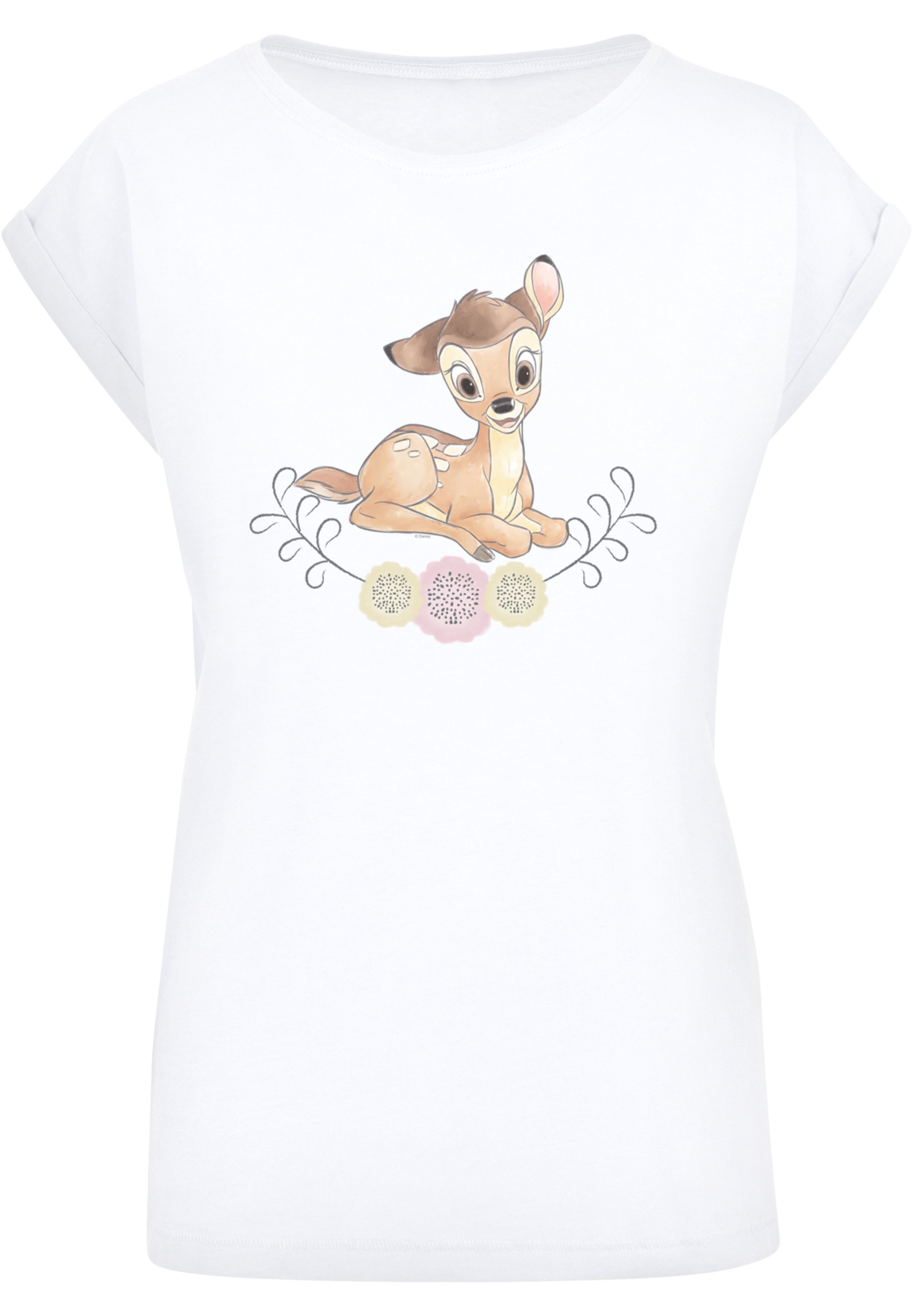 F4NT4STIC T-Shirt »Disney Bambi Watercolour«, Print