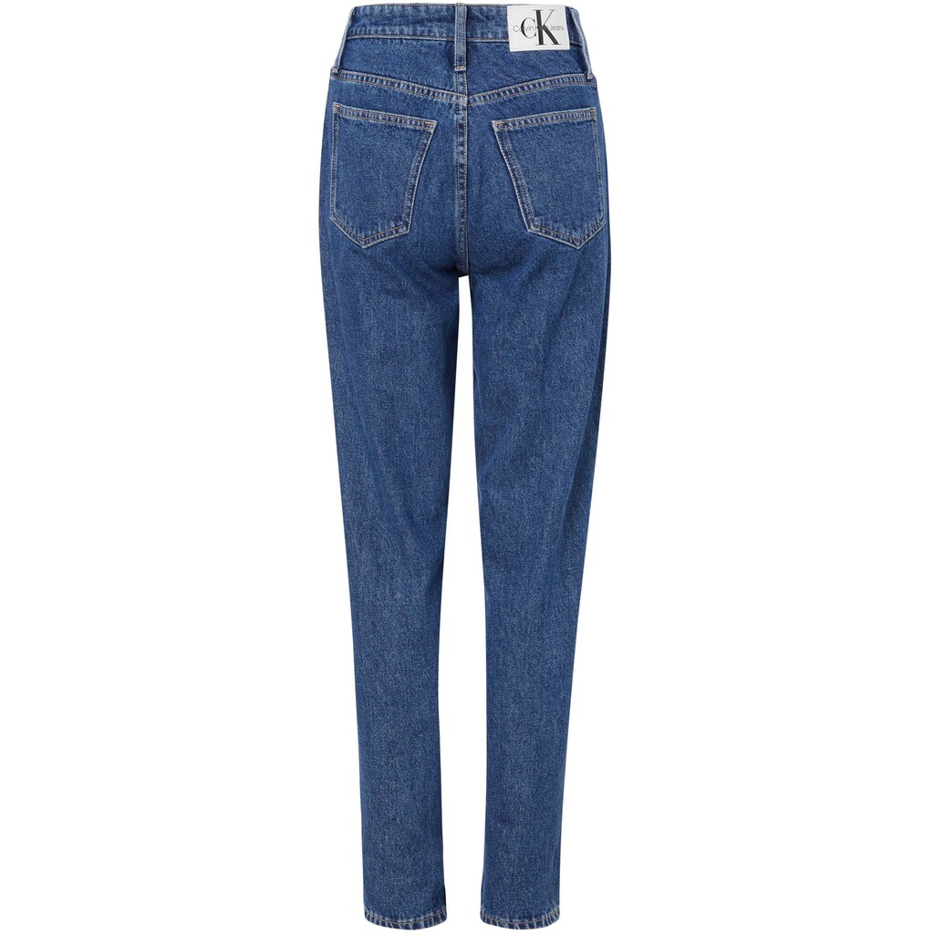 Calvin Klein Jeans Mom-Jeans, mit 4-Knopf-Form-Verschluss