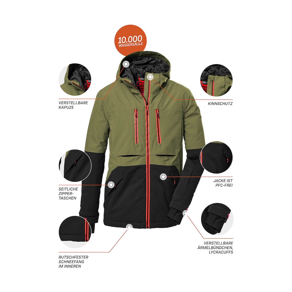 Killtec Skijacke »KSW 127 BYS SKI JCKT«