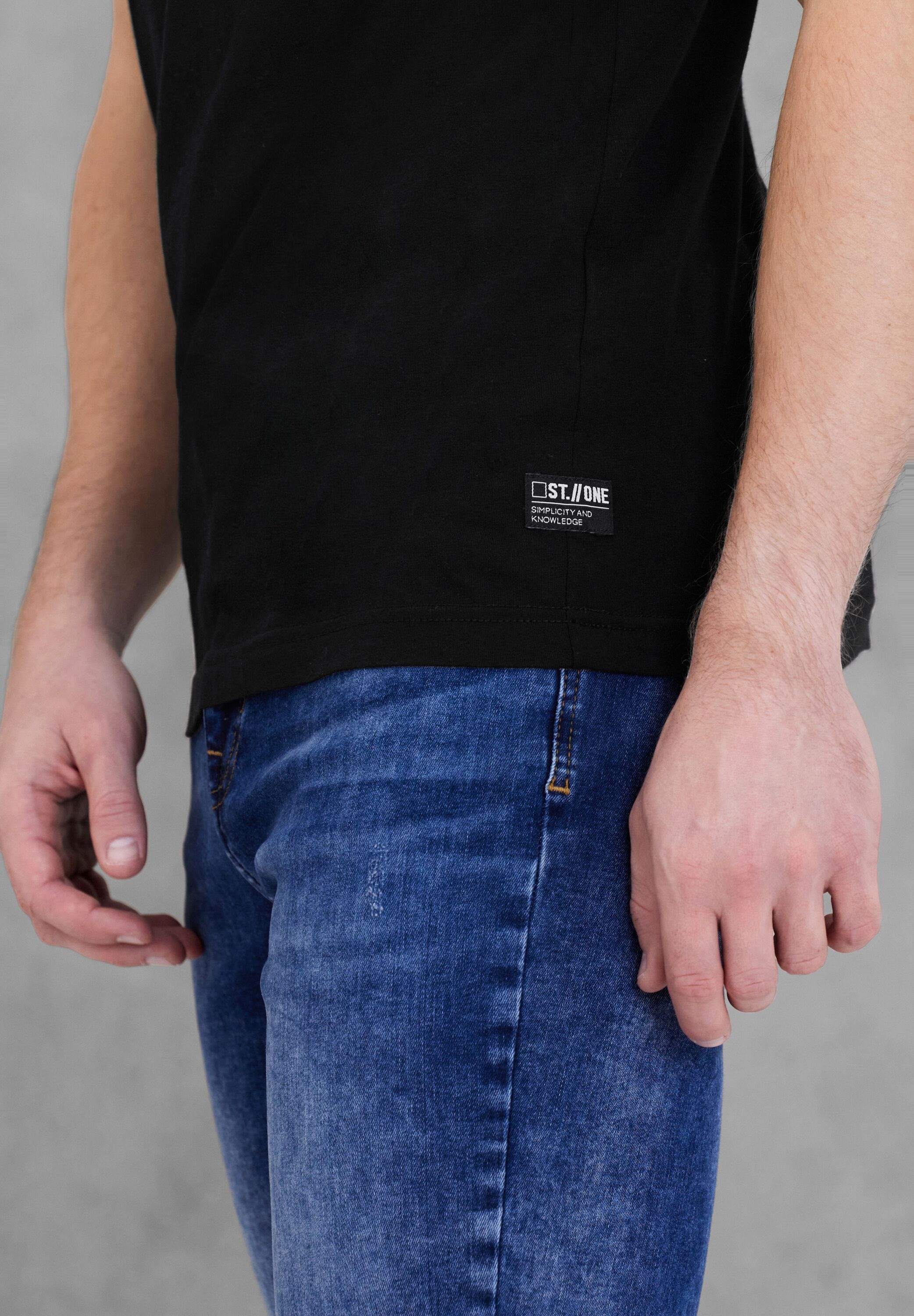 STREET ONE MEN T-Shirt, Rundhalsausschnitt