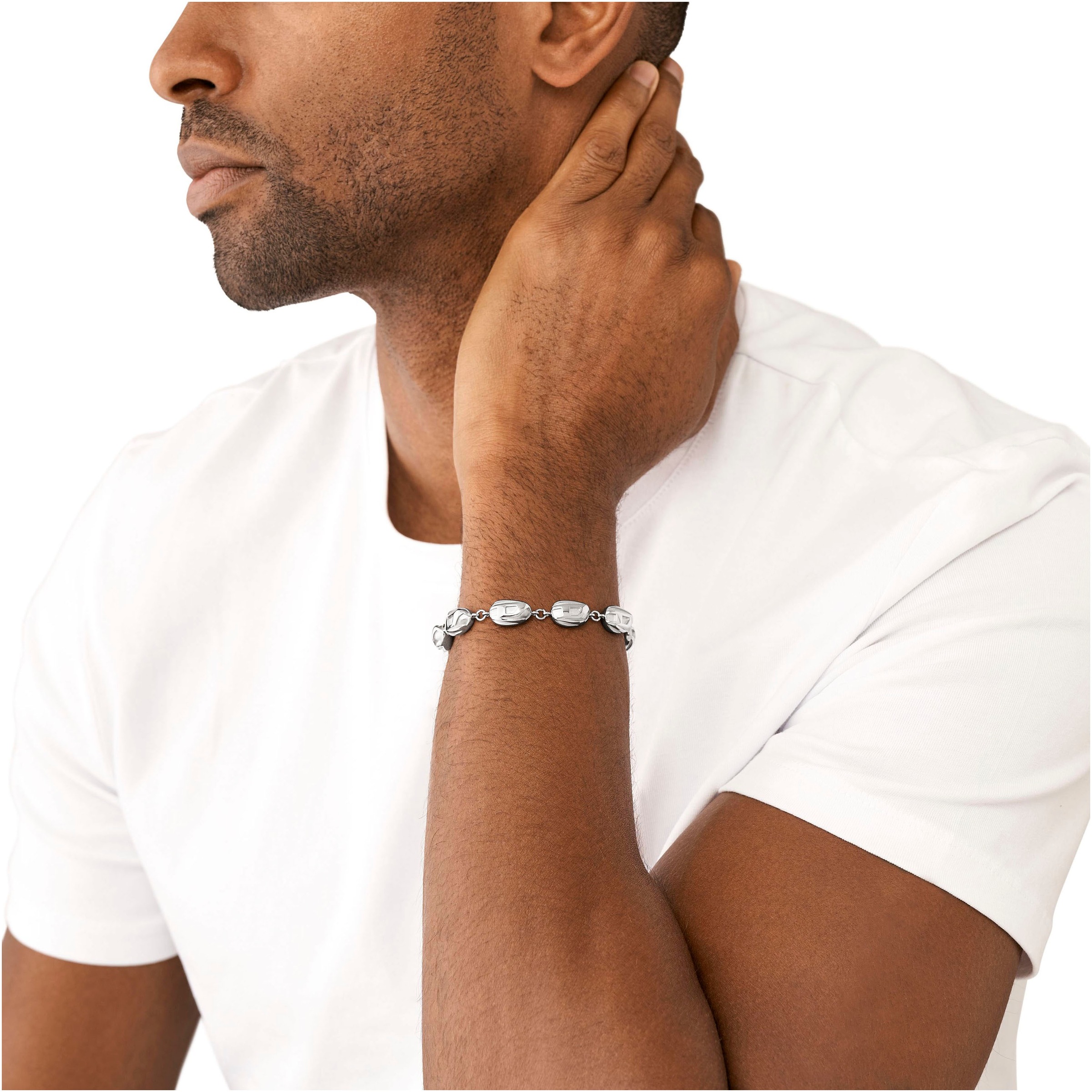 Diesel Armband »STEEL, DX1483040«