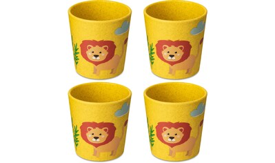 Kinderbecher »CONNECT CUP S AFRICA«, (Set, 4 tlg., 4x Becher 190ml)