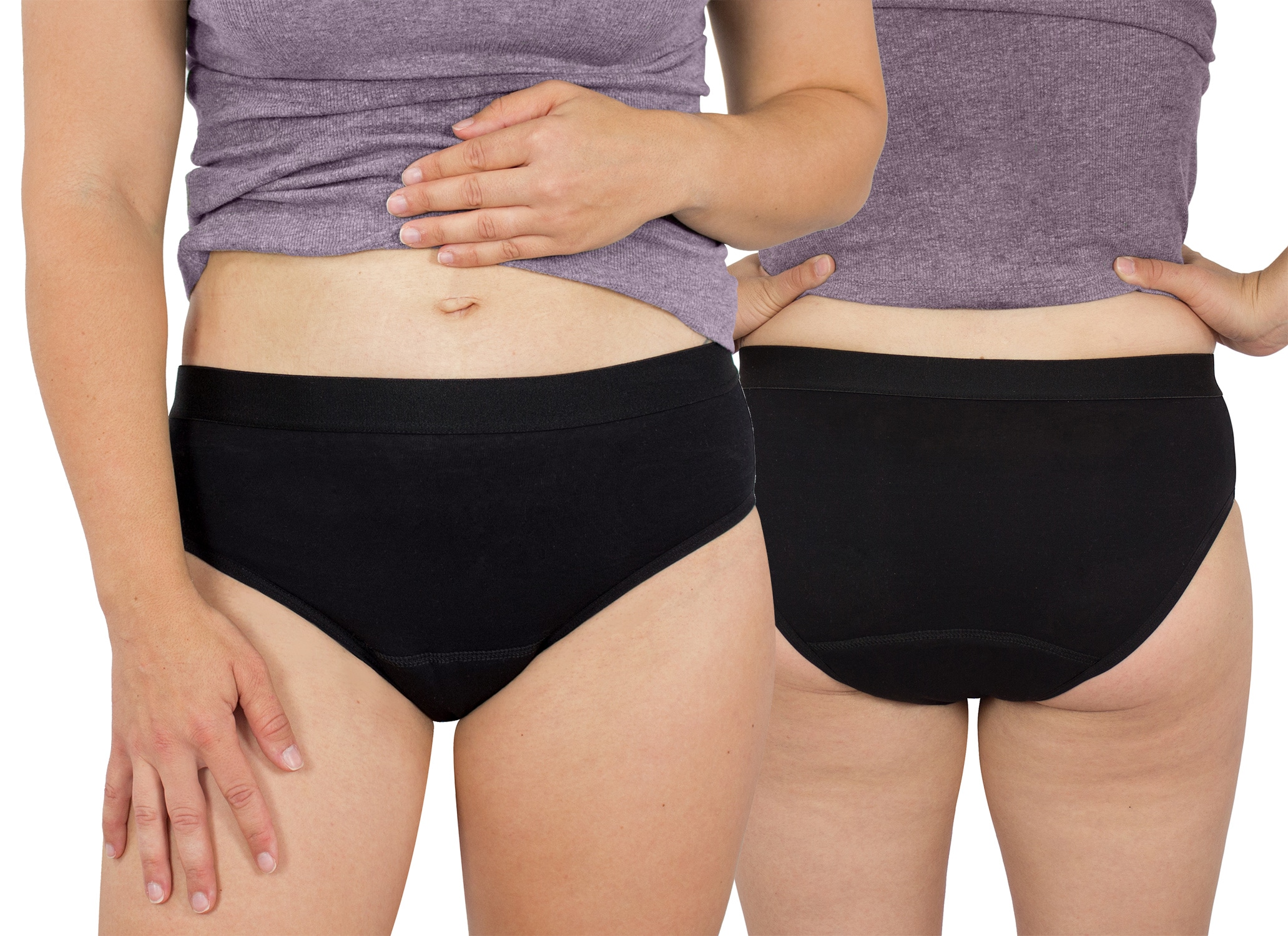 Hydas Inkontinenzslip »aus Baumwolle mit integrierter Saugeinlage und weichem Bund«, Schutz bei Blasenschwäche, während der Periode oder im Wochenbett