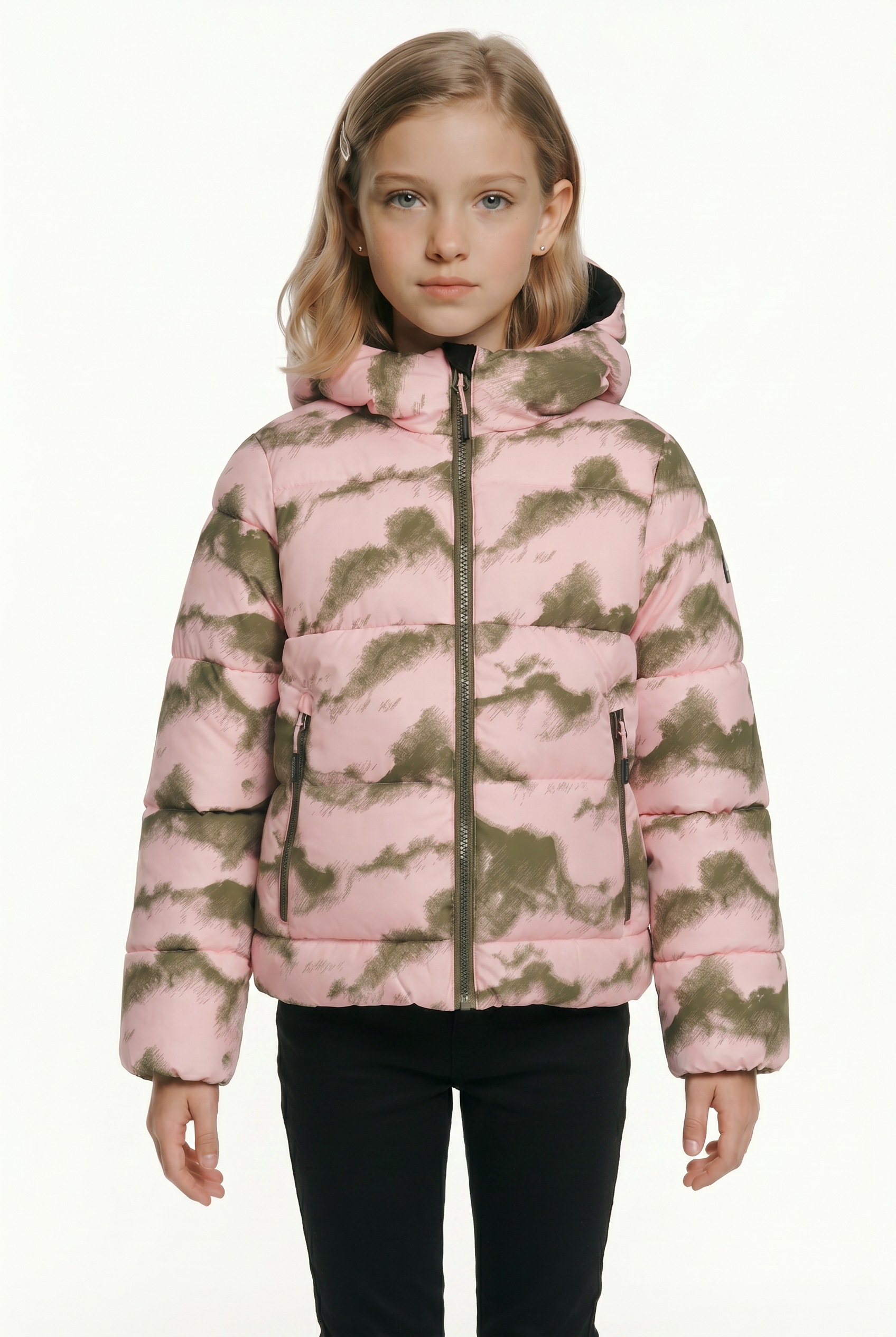 Icepeak Steppjacke "KIRN JR" wasserabweisend, winddicht, sportlich, aus Polyester