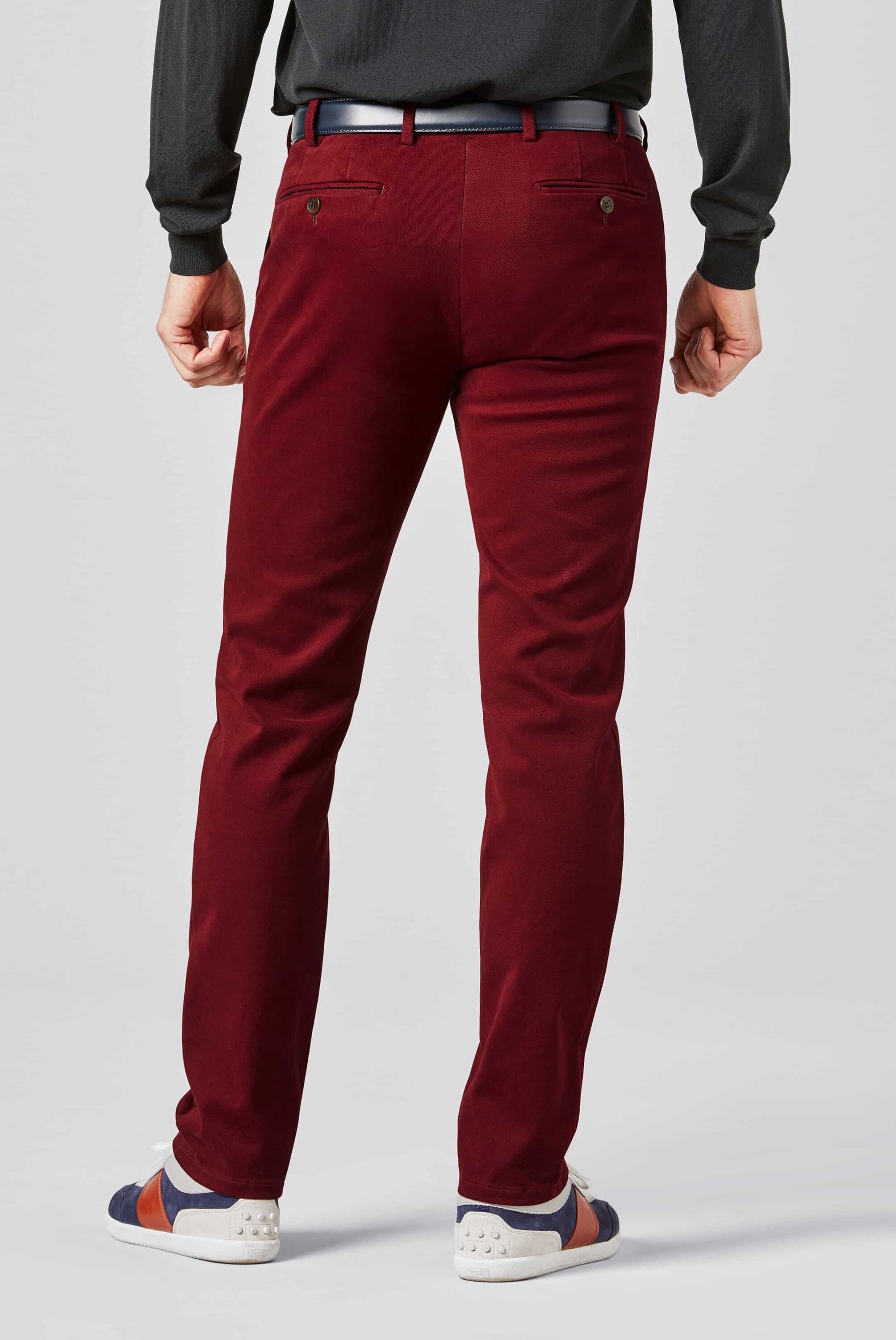 MEYER Chinos »Bonn«, Super-Stretch Winter Twill
