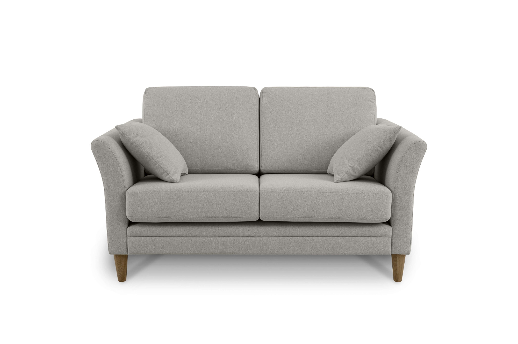 Home affaire 2-Sitzer »Arellano, Breite 155 cm«, klassisches Design, 2 Zierkissen inklusive, Webstoff fein