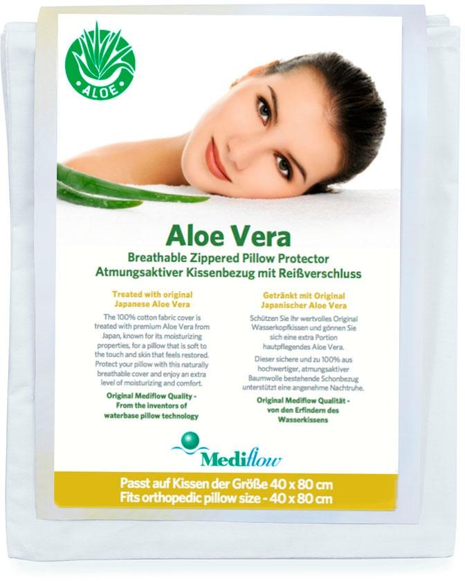 Mediflow Wasserkissen »Mediflow Aloe Vera Kombipack - Kissen+Bezug 5228  50x70cm«, (2 tlg.) kaufen | BAUR