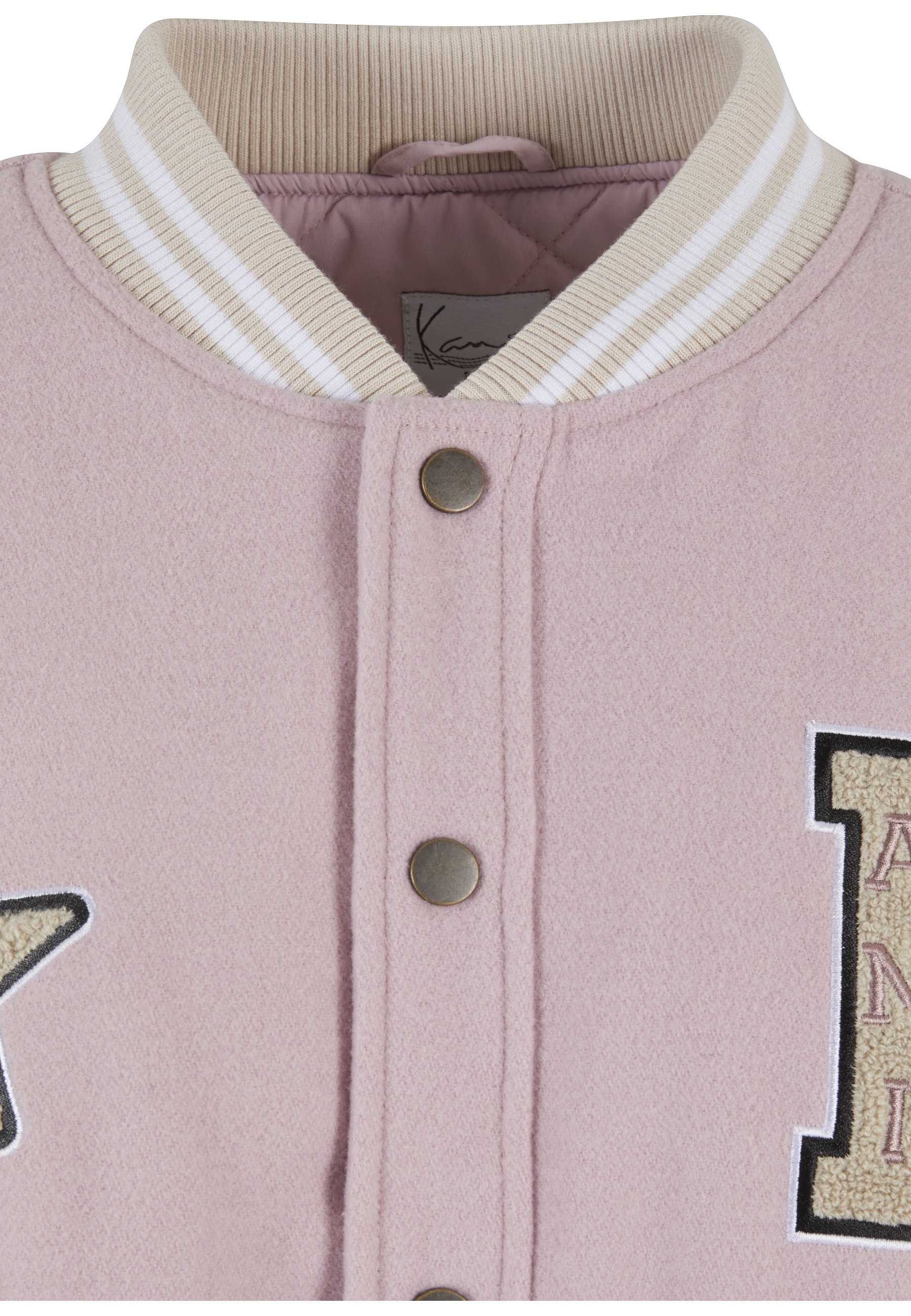 Karl Kani Collegejacke »Karl Kani Karl Kani Retro Patch Star Logo OS College Jacket« 1 Stk. tlg. ohne Kapuze