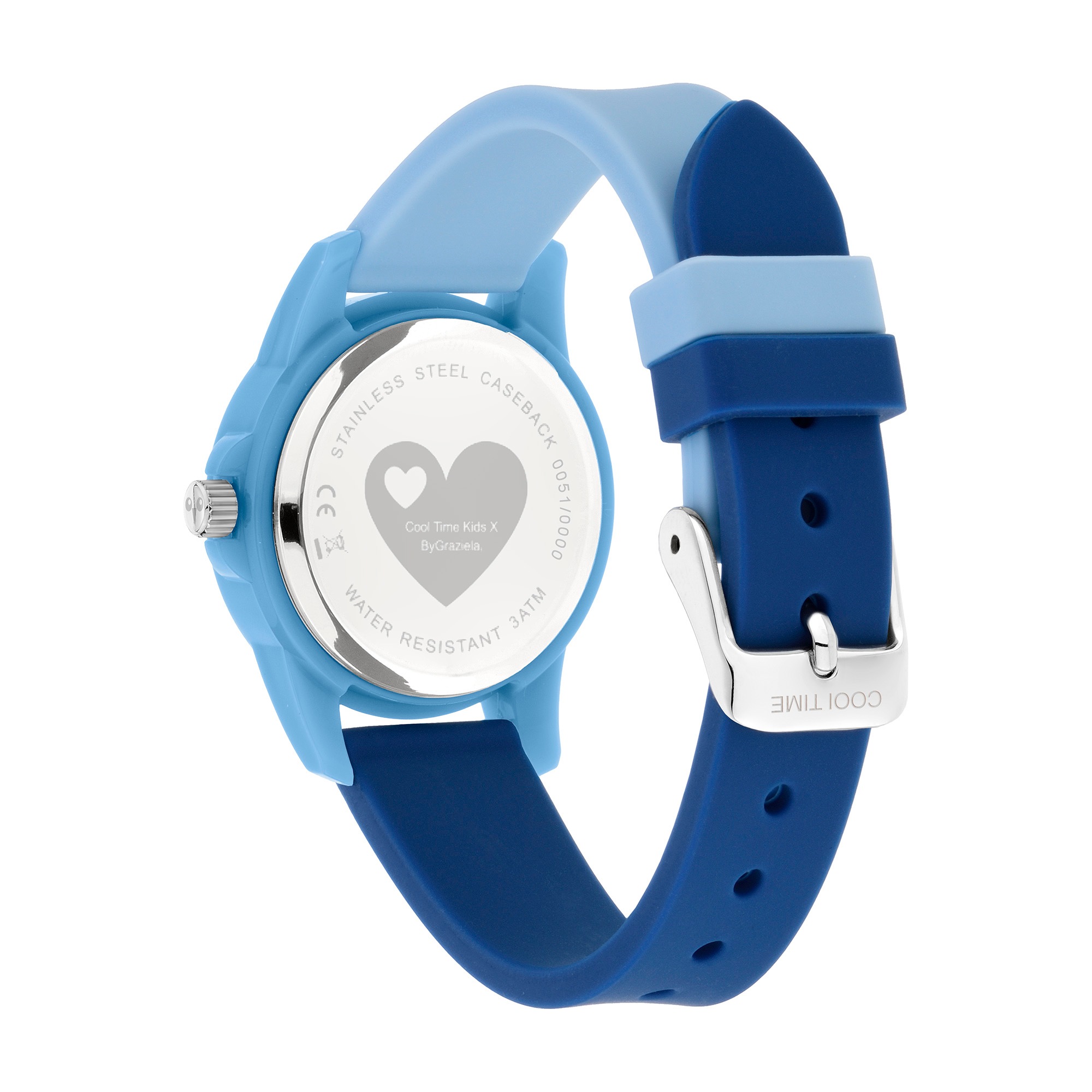 COOL TIME Quarzuhr Armbanduhr, Silikonarmband, analog