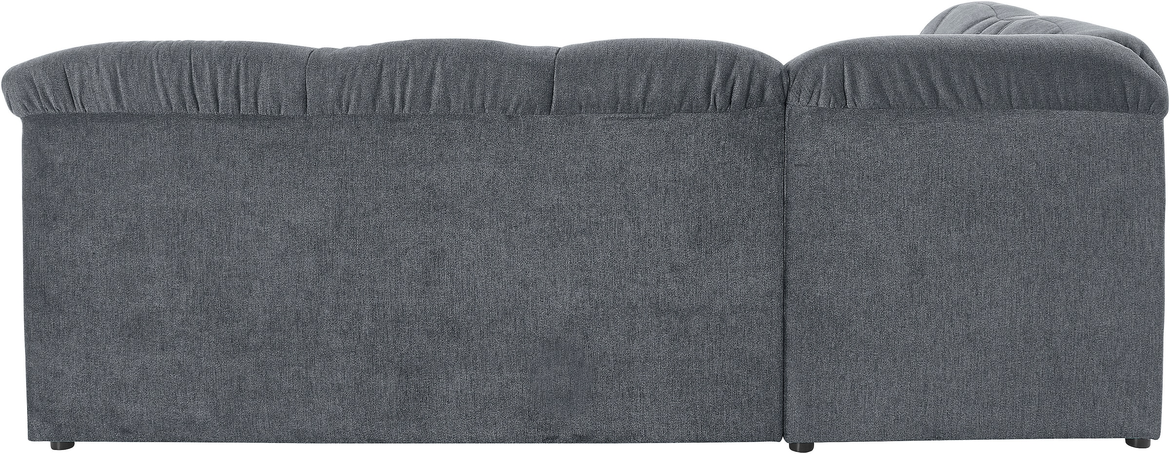 DOMO collection Ecksofa »Pegnitz, elegante Rückensteppung, zeitlose Formensprache, L-Form«, wahlweise mit Bettfunktion
