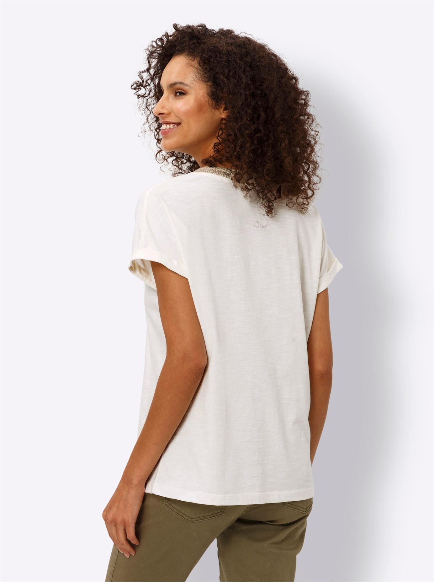 HEINE Shirt Women's Beige 38 2