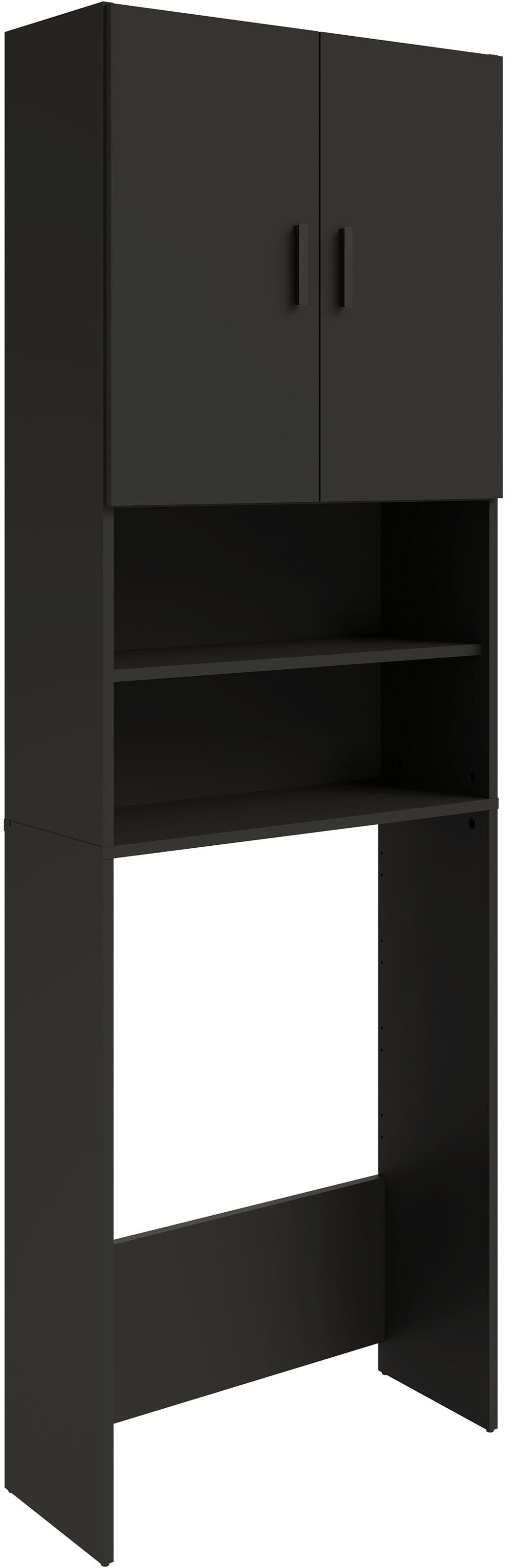 FMD Waschmaschinenumbauschrank "Olbia" mit viel Stauraum, 2 offene Fächer, günstig online kaufen