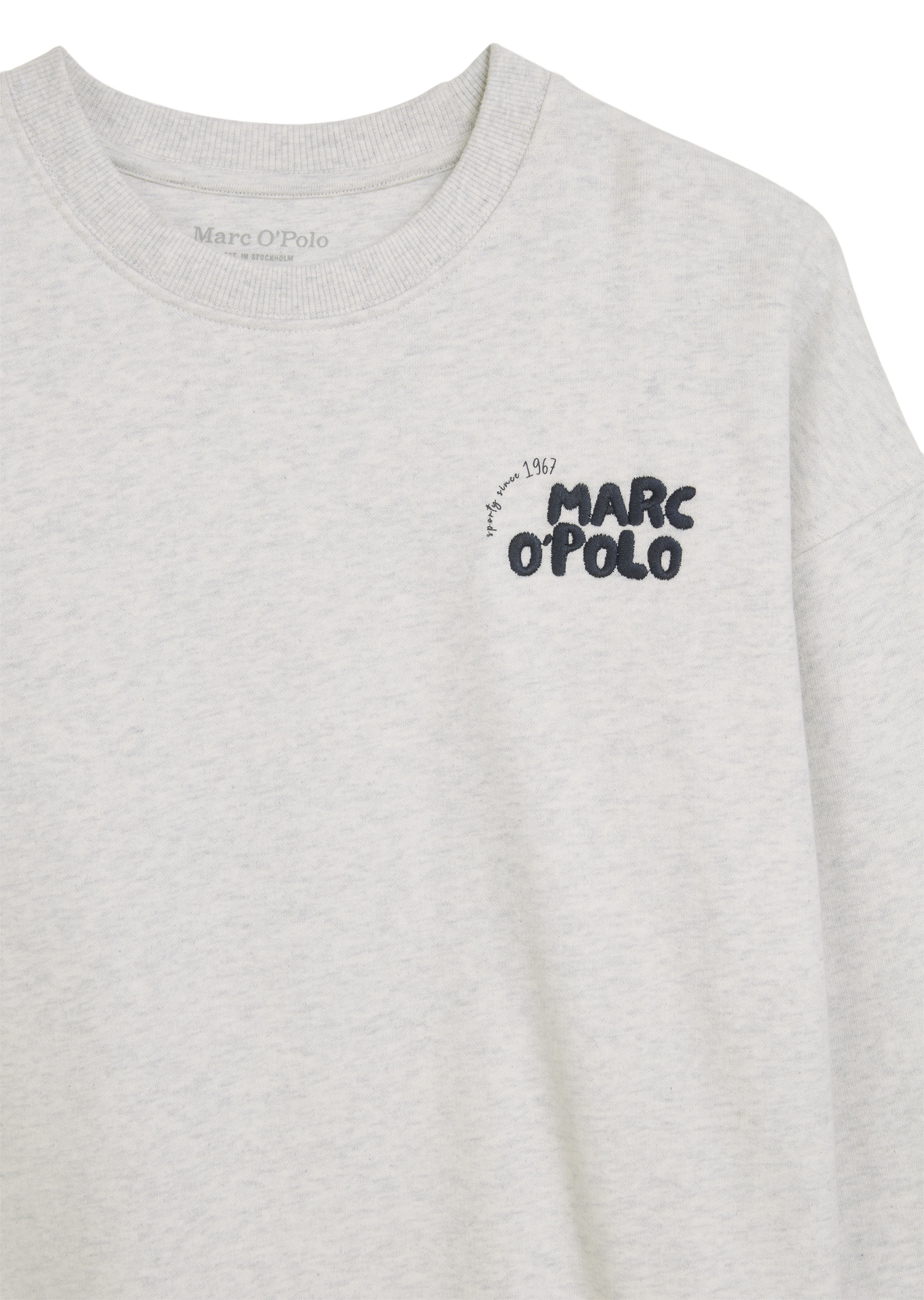 Marc O'Polo Sweatshirt »mit Logo-Stickerei auf beiden Seiten«