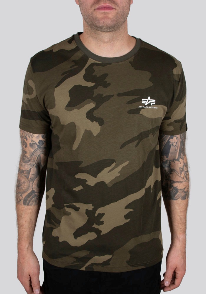 Alpha Industries Rundhalsshirt "BASIC T SMALL LOGO" Baumwolle, regular fit günstig online kaufen