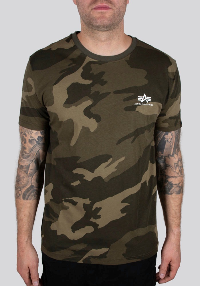 Alpha Industries Rundhalsshirt "BASIC T SMALL LOGO" günstig online kaufen