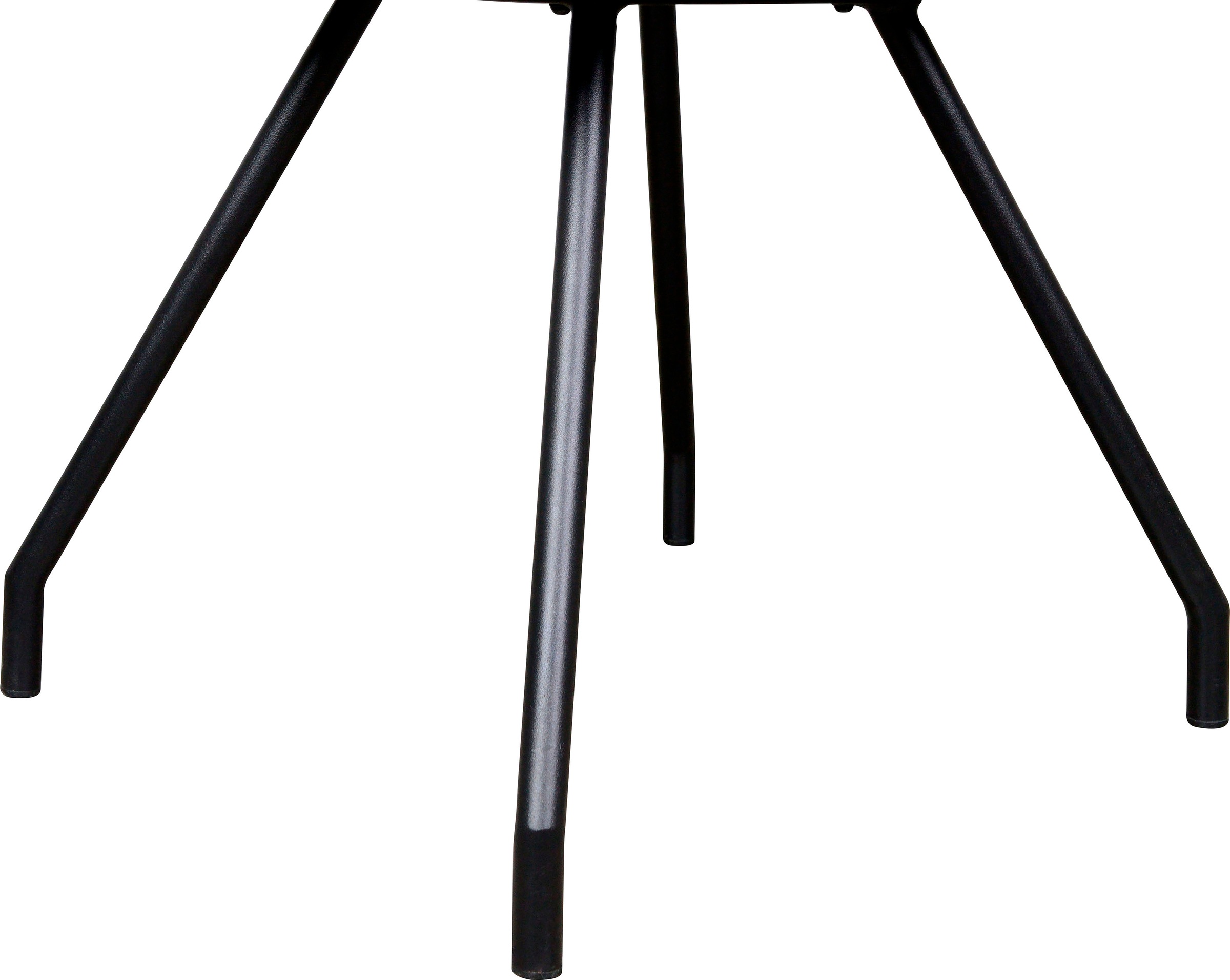 Kayoom Polsterstuhl »Stuhl Eaden 125 2er-Set, samtiger Stoffbezug, Paspel aus Kunstleder«, (Set), 2 St., stilvoll, pflegeleicht, zeitgemäße Farbgebung, samtiger Stoffbezug