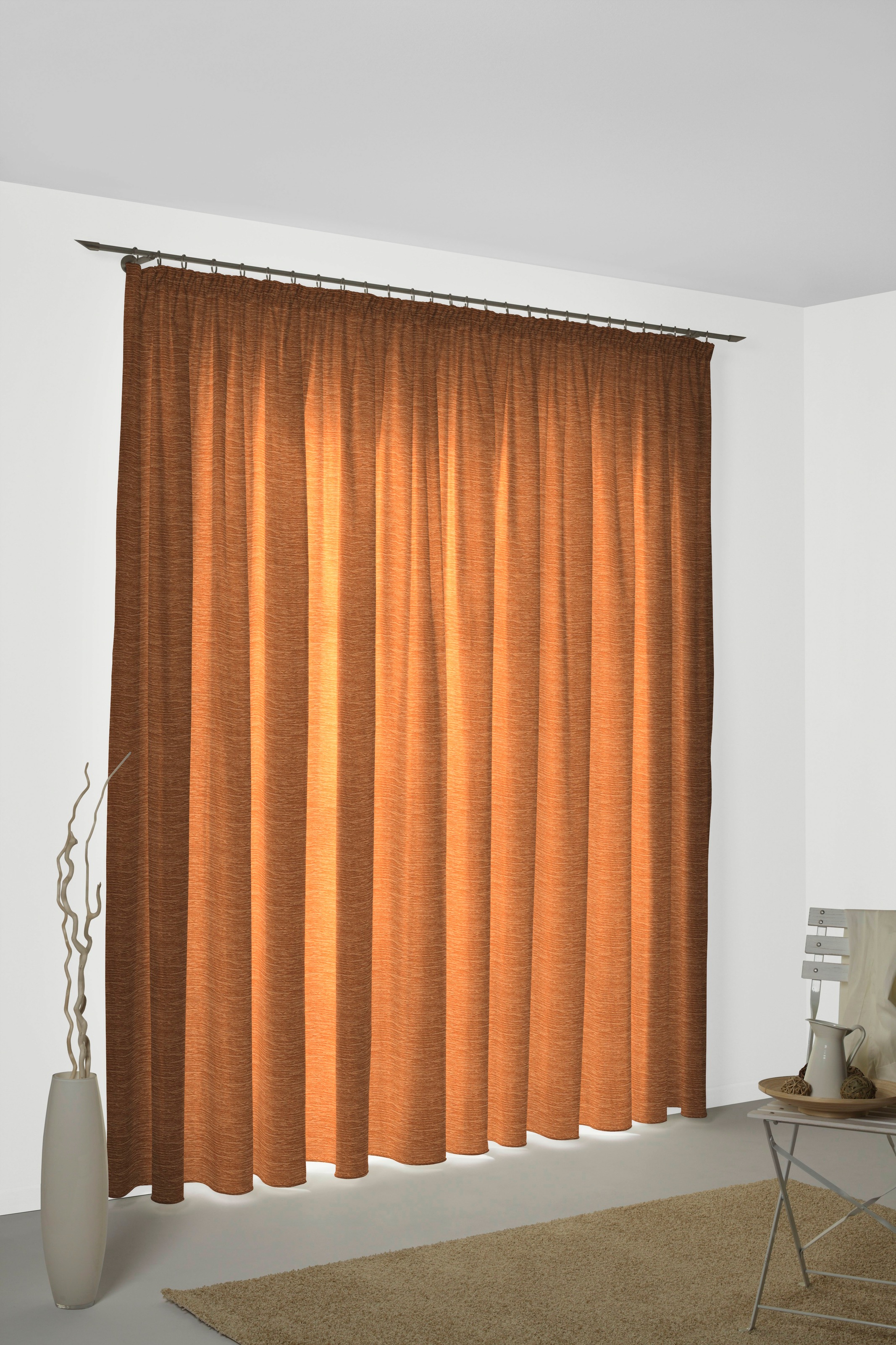 Wirth Vorhang "Trondheim 328 g/m²" Kräuselband;Deutsch (DE);Englisch (EN);F günstig online kaufen