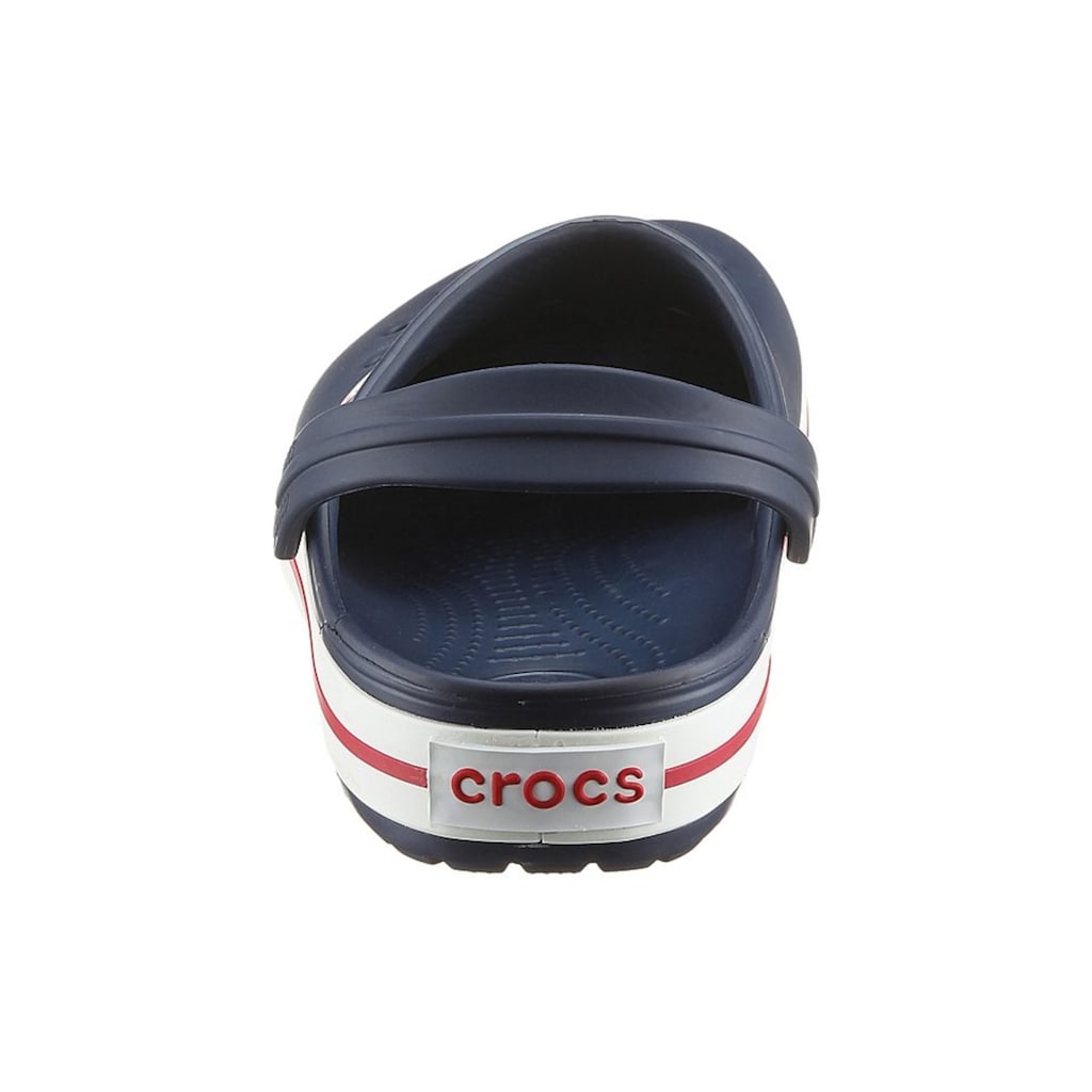 Crocs Clog »Crocband«, Sommerschuh, Gartenschuh, Poolslides, mit farbiger Laufsohle