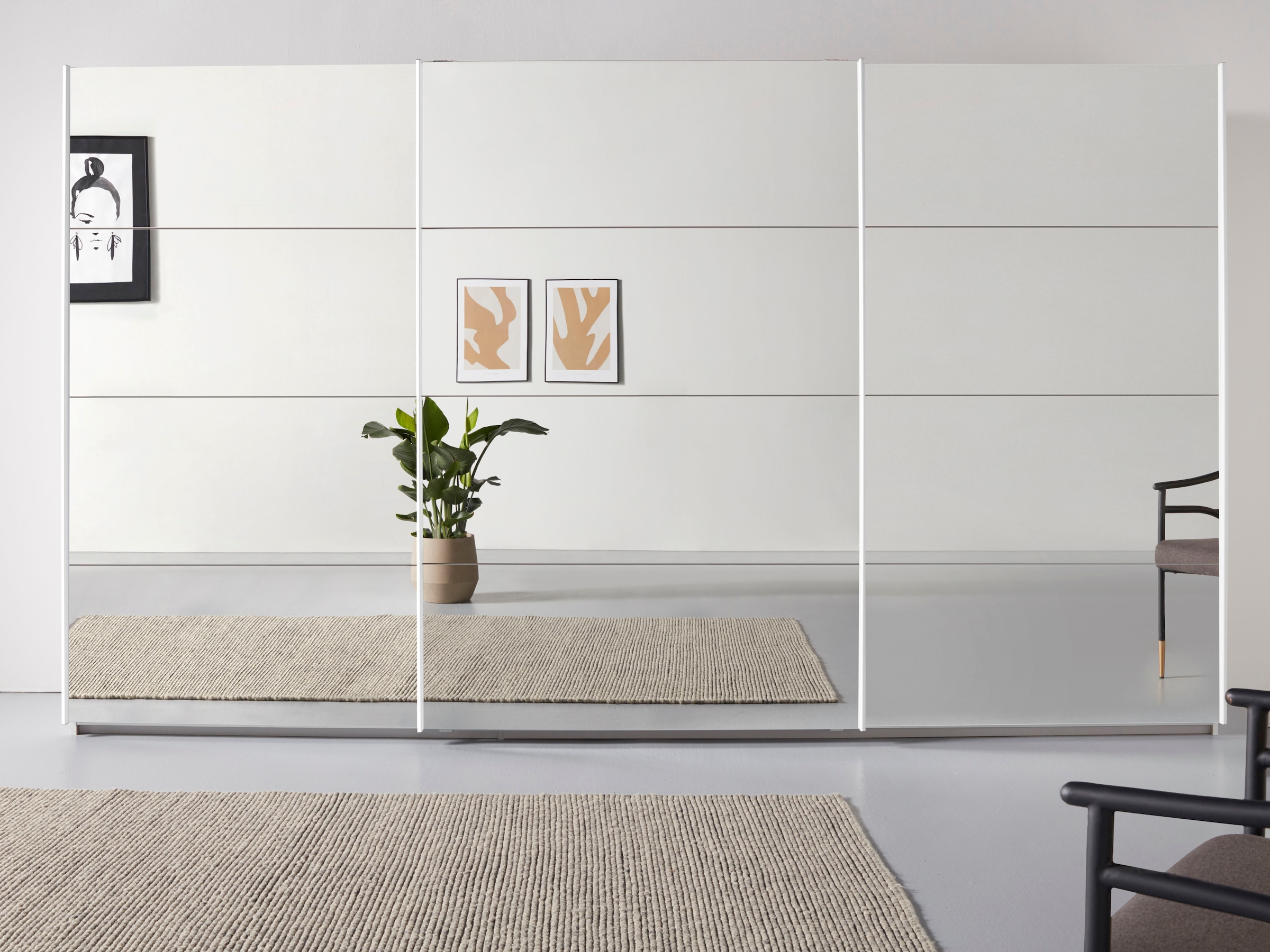 OTTO home "Mehrzweckschrank Aktenschrank Möbel Mietswohnung Schlafzimmer OTELI" 3 Ausstattungen BASIC/CLASSIC/PREMIUM (inkl. SOFT-CLOSE-FUNKTION), Breiten 203/271/315/360 cm Höhen 210/229 cm MADE IN GERMANY
