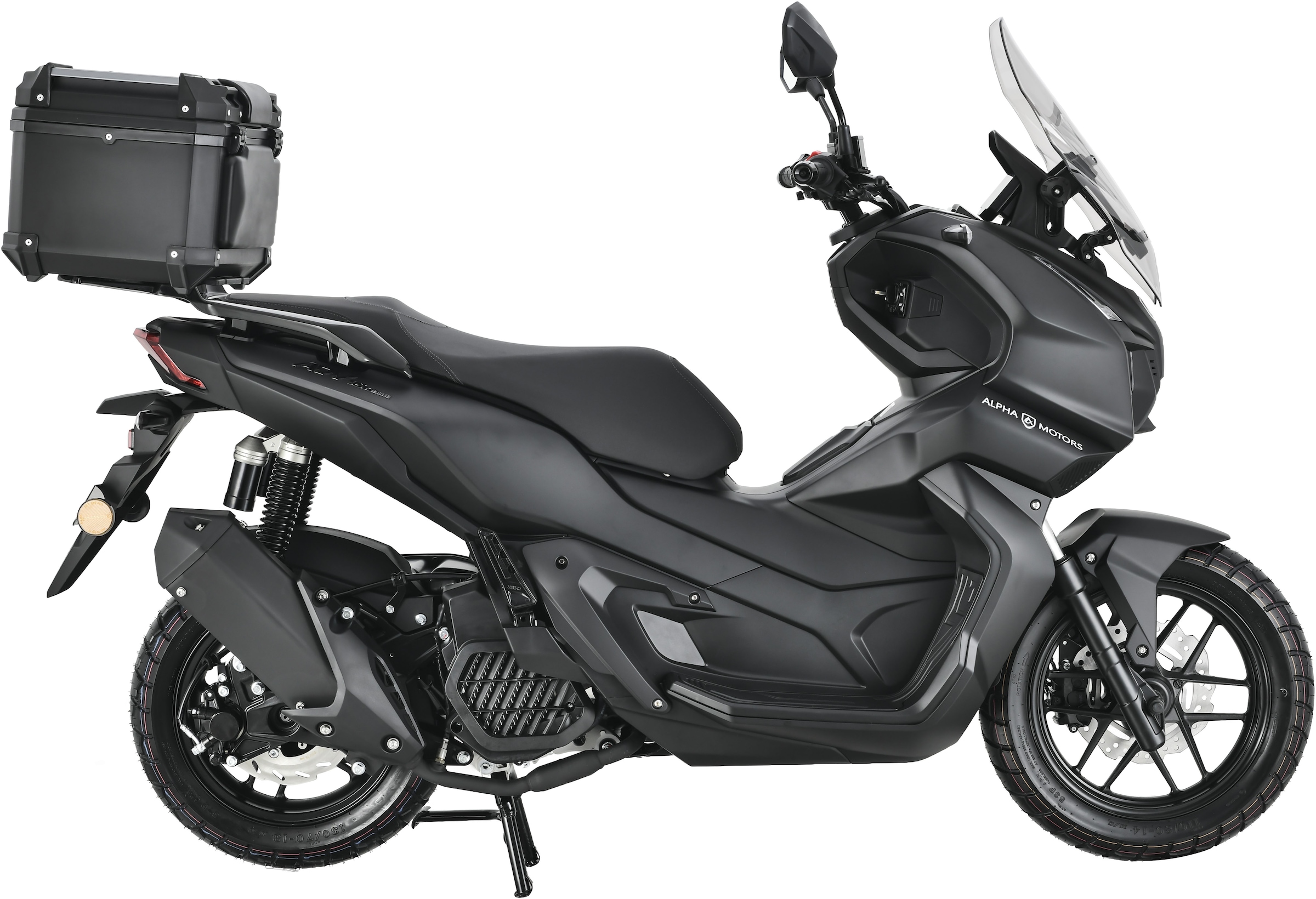 Alpha Motors Motorroller »ADV X-treme 125 ccm EURO 5+ (mit/ohne Topcase)«, 125 cm³, 90 km/h, Euro 5, 14,7 PS