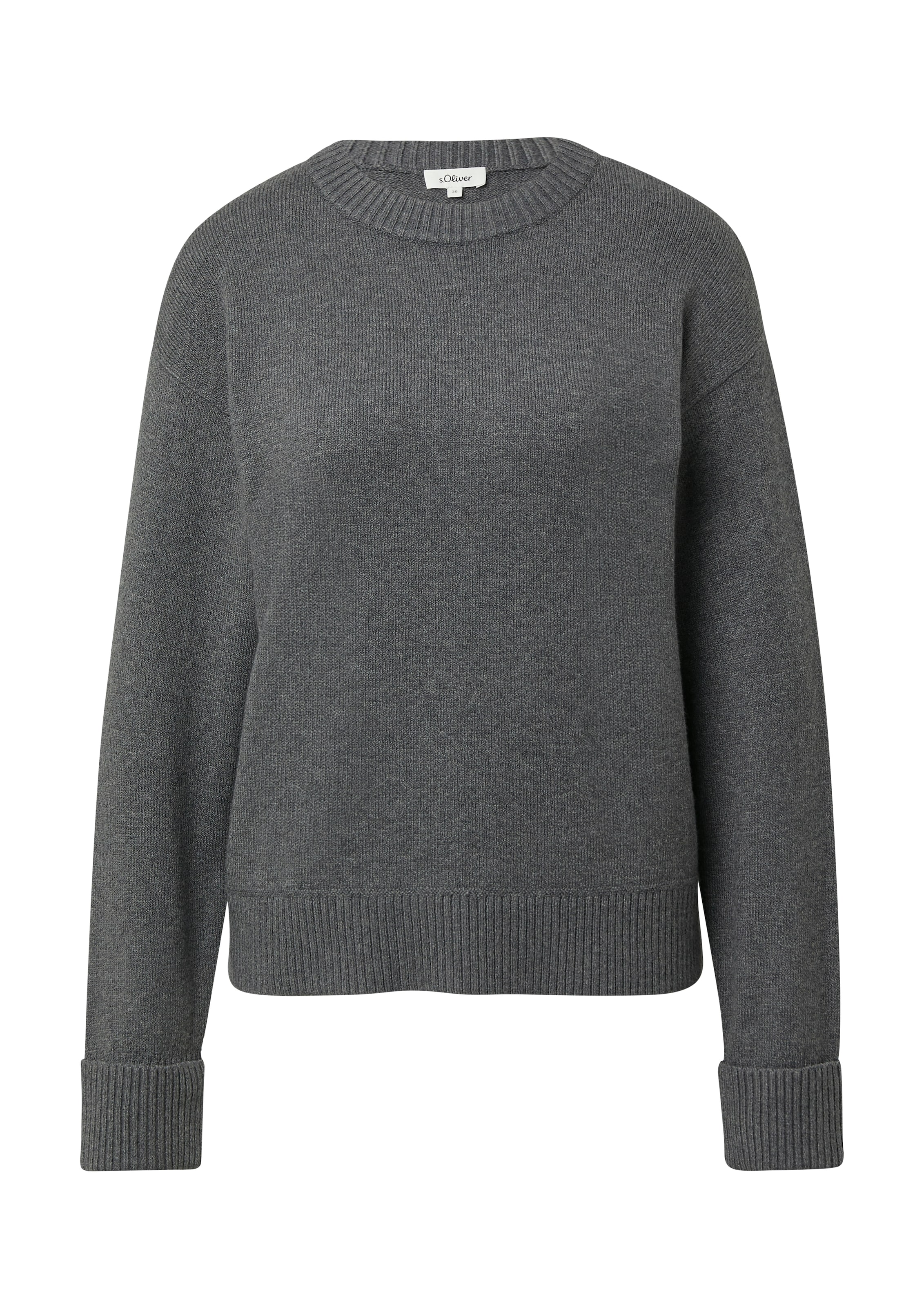 s.Oliver Strickpullover, mit Rundhals
