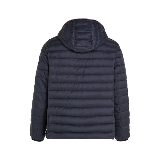 Tommy Hilfiger Curve Steppjacke »CRV LW PADDED GLB STRIPE JACKET«, mit  Kapuze, PLUS SIZE CURVE,mit Tommy Hilfiger Global Stripe an der Kapuze für  bestellen | BAUR