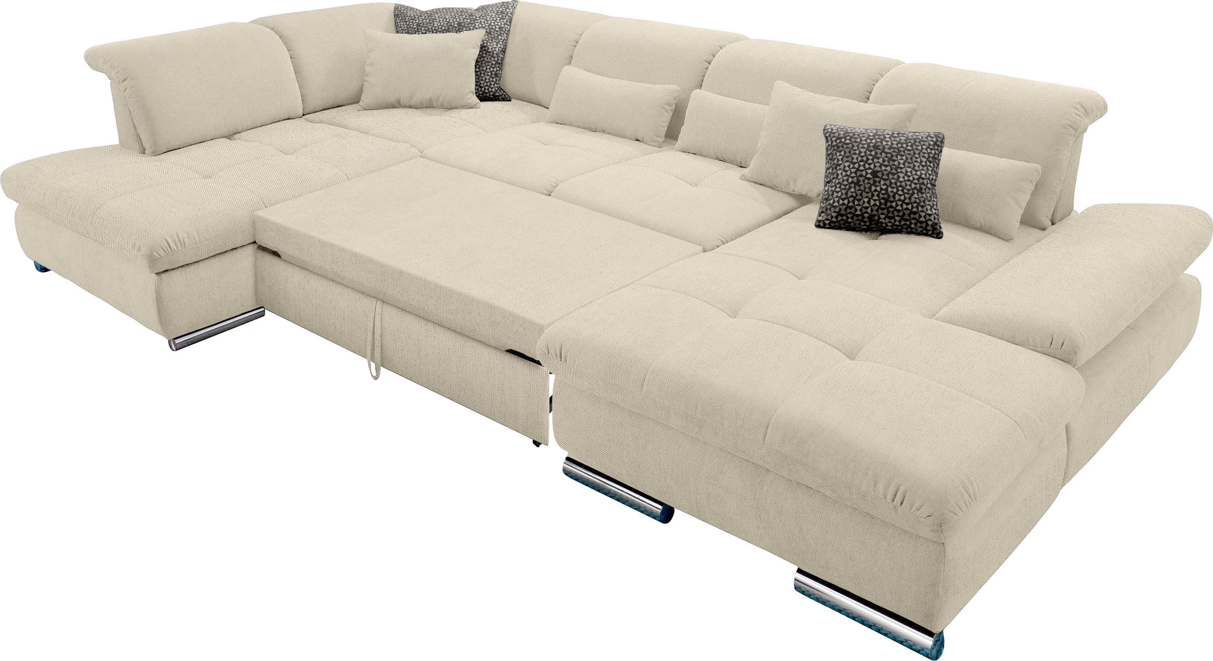 Thumbnail - set one by Musterring Wohnlandschaft "SO 4100 komfortable Federkernunterfederung, inkl. Kopfteilverstellung" wahlweise B...