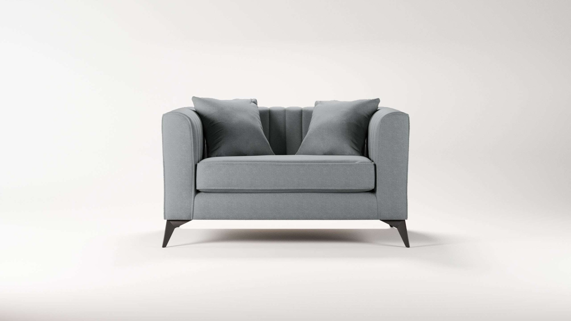 Places of Style Loveseat "MATTHEW Loungesessel, Maße B/T/H: 130/86/74 cm", günstig online kaufen