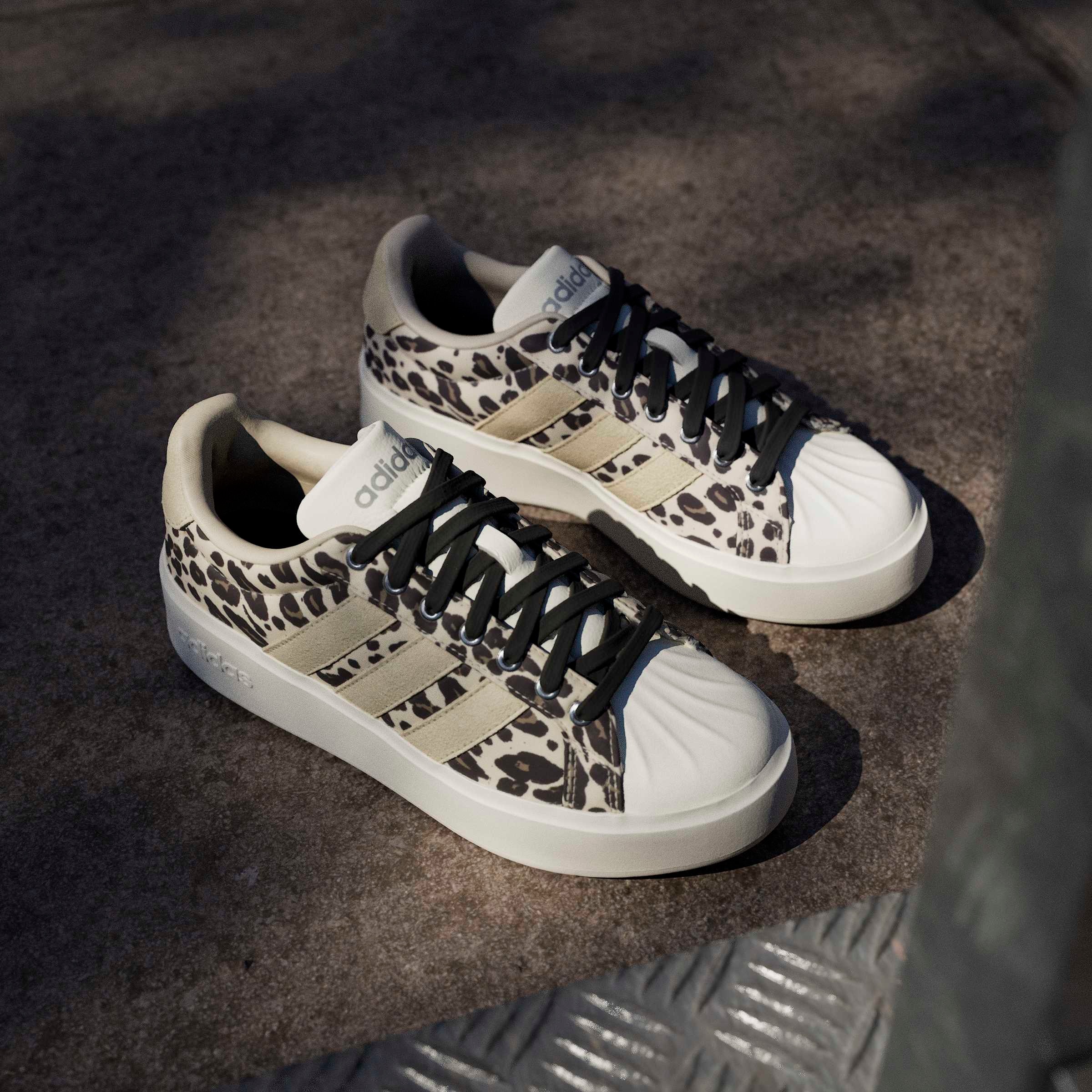 adidas Sportswear Plateausneaker »STREETTALK BOLD«  inspiriert vom Design des adidas Superstar,mit Leo Muster