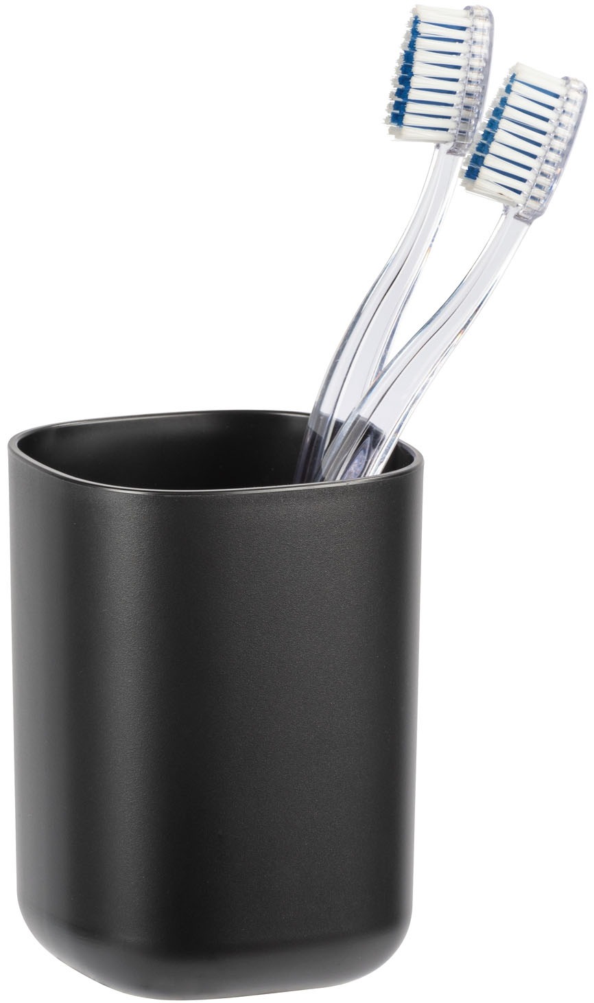 Thumbnail - WENKO Badaccessoire-Set "Davos" bestehend aus Seifenspender, 2x Zahnputzbecher, schwarz matt