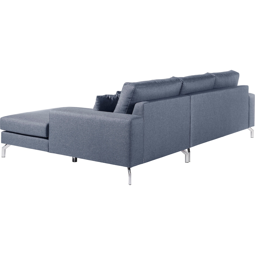 Max Winzer® Ecksofa »Flori«, (Spar-Set, Ecksofa und Hocker)