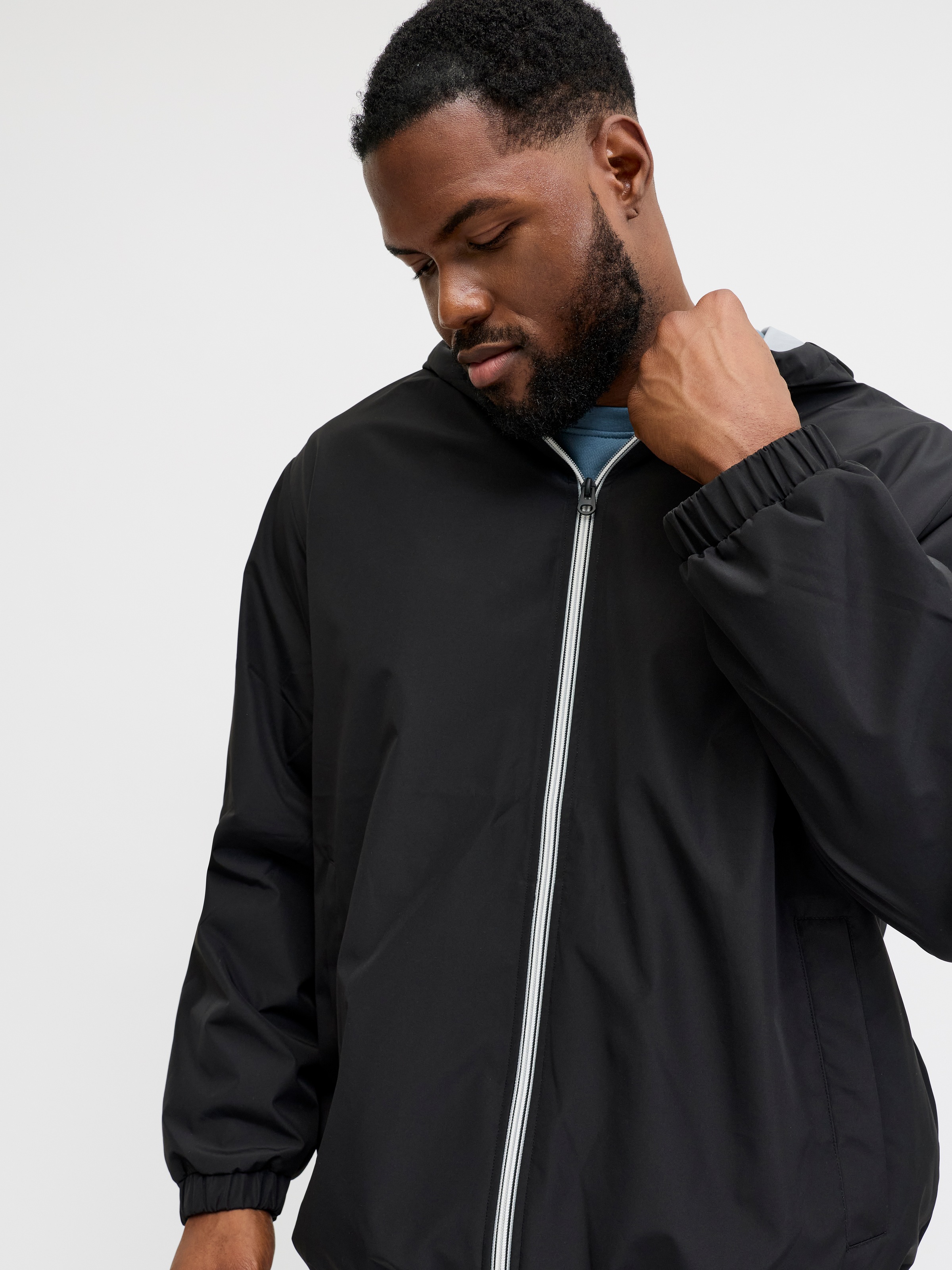 Jack & Jones PlusSize Blouson "JJJAKE LIGHT JACKET PLS" mit Kapuze günstig online kaufen