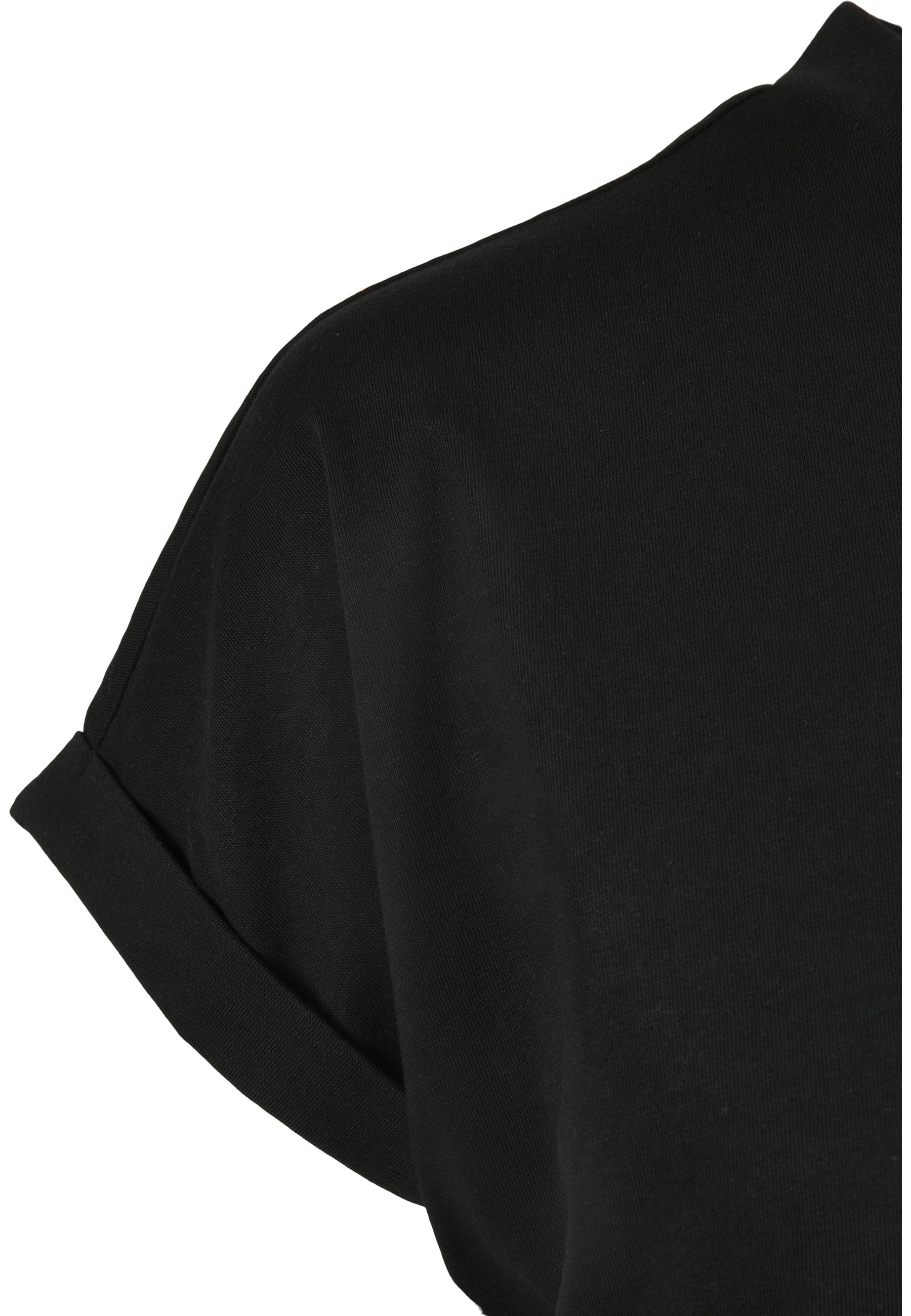 URBAN CLASSICS Shirtkleid »Urban Classics Damen Ladies Cut On Sleeve Printed Tee Dress« 1 Stk. tlg.