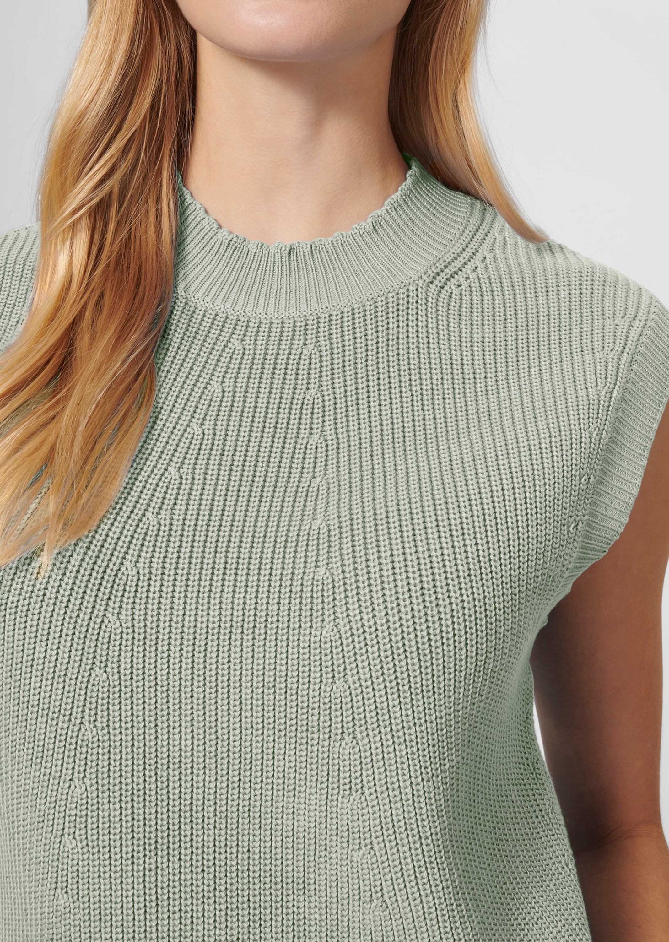 MADELEINE Longpullover »Pullunder Pullunder mit Stehkragen«