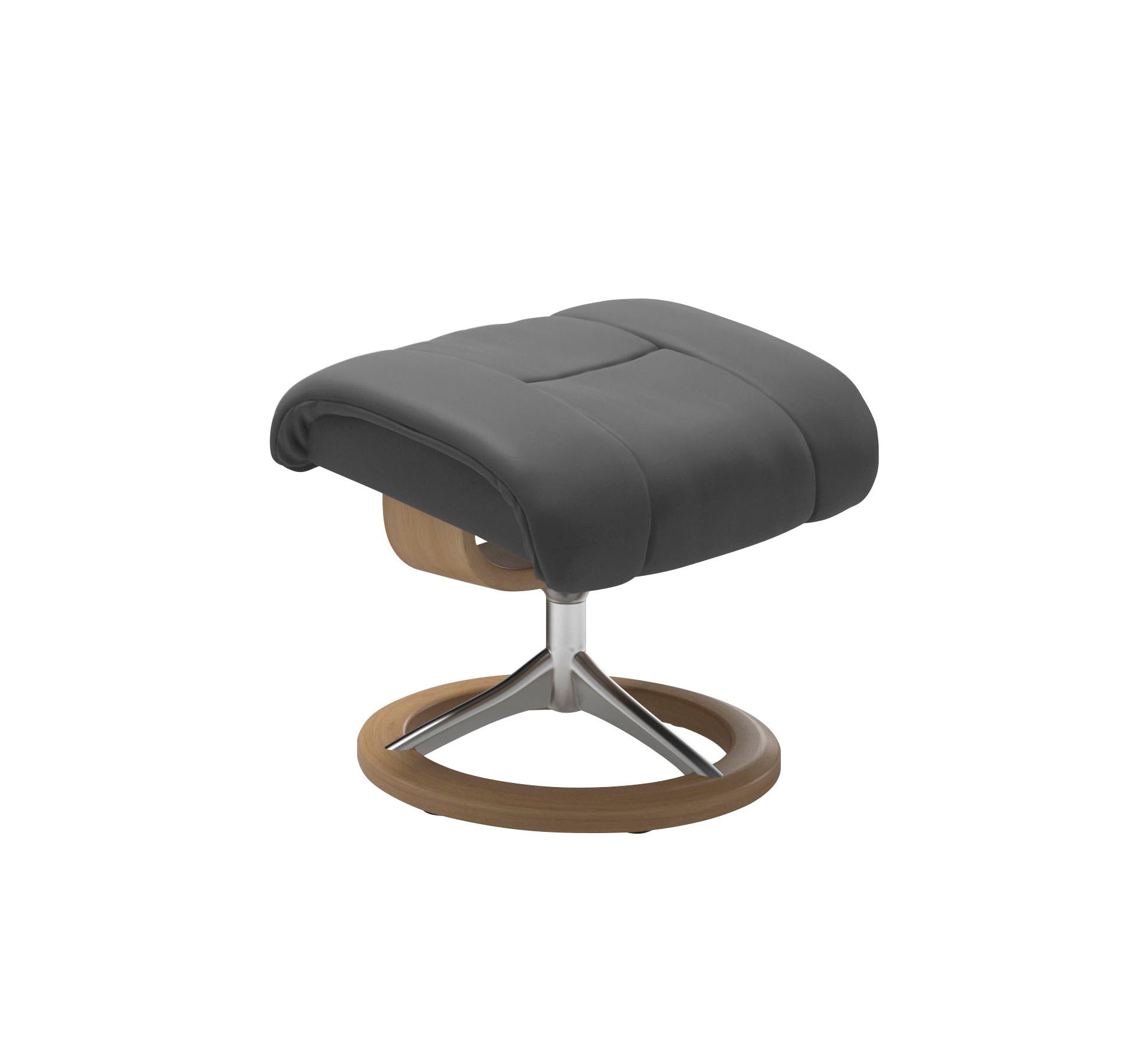 Stressless Fußhocker "Reno", mit Signature Base, Gestell Eiche günstig online kaufen