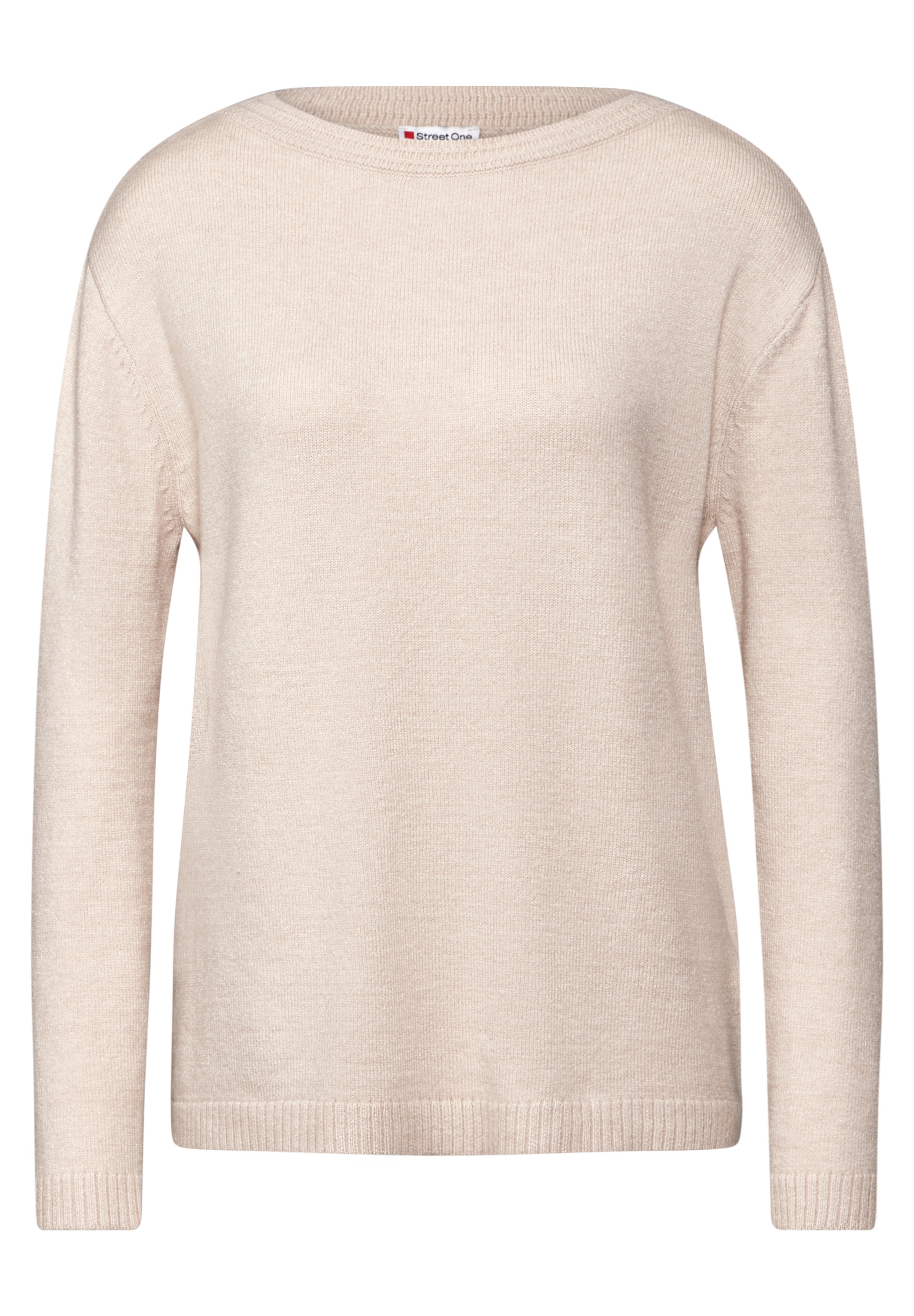 STREET ONE Strickpullover, mit U-Boot-Ausschnitt