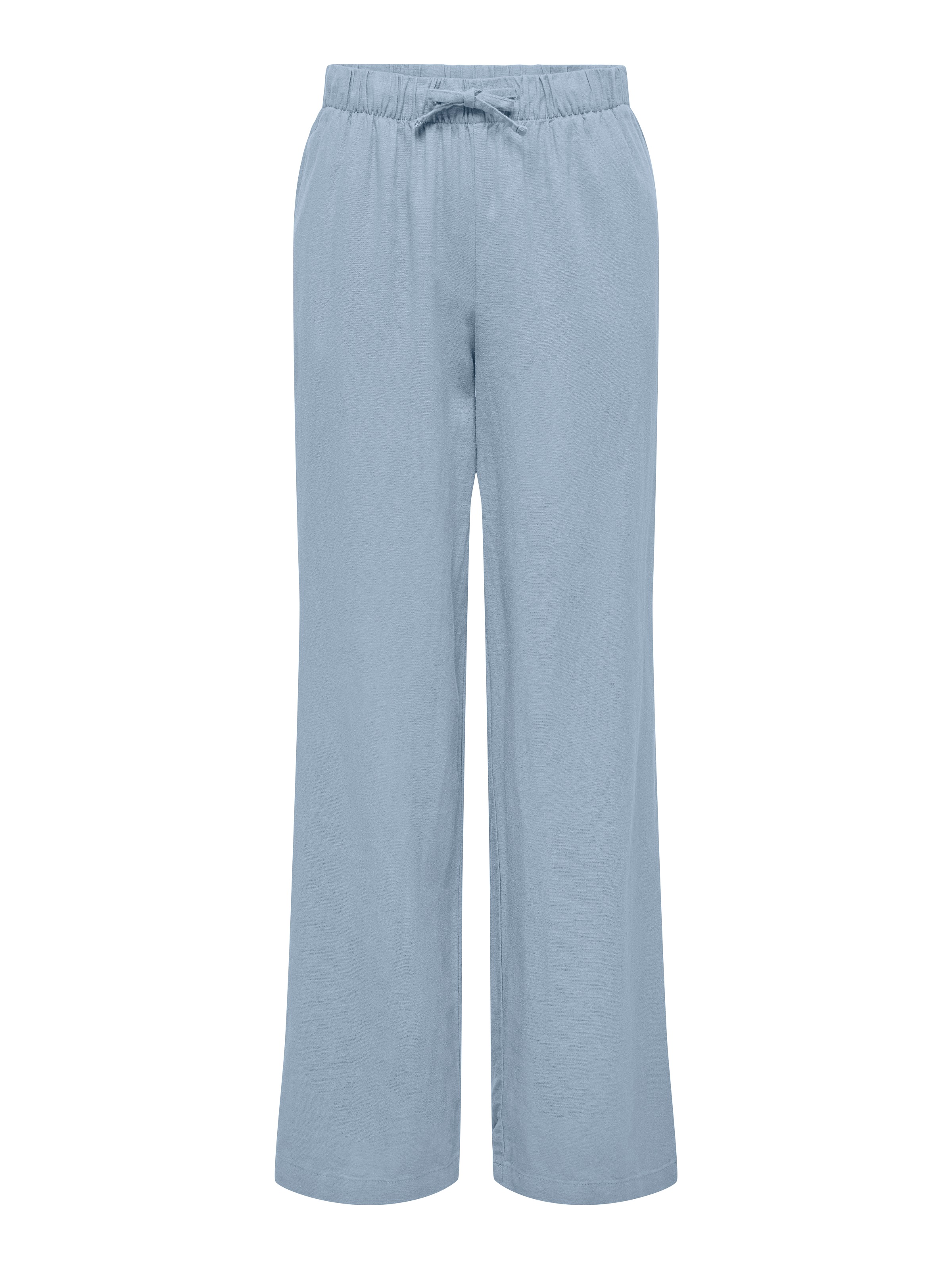 ONLY CARMAKOMA Leinenhose "CARCARO MW LINEN BL PULL-UP PANT TLR", Sommerhos günstig online kaufen