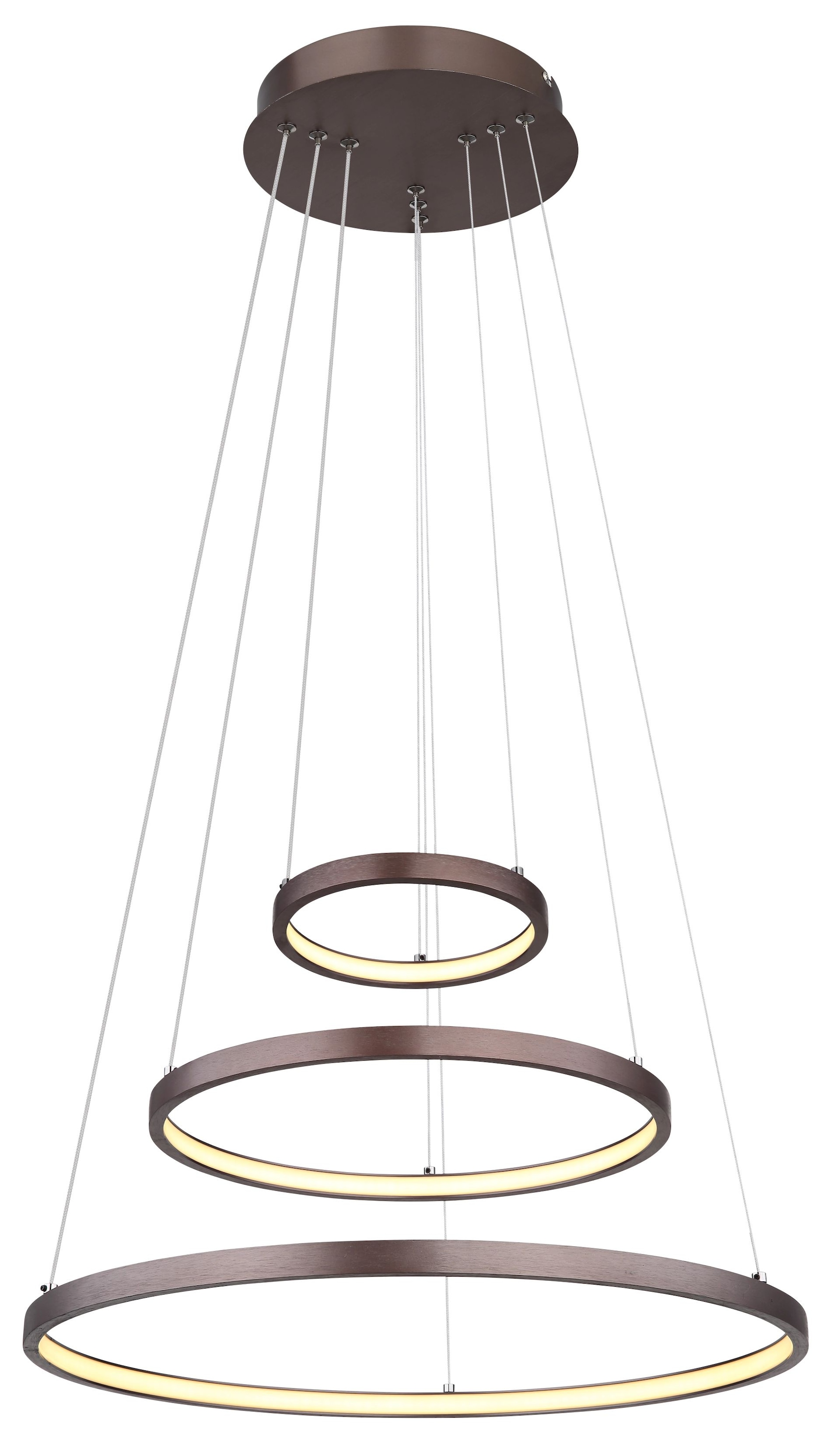GLOBO LIGHTING LED-Hängeleuchte »RALPH«, Leuchtmittel LED-Modul | LED fest integriert, Hängelampe, höhenverstellbar, Esszimmer, Esstisch