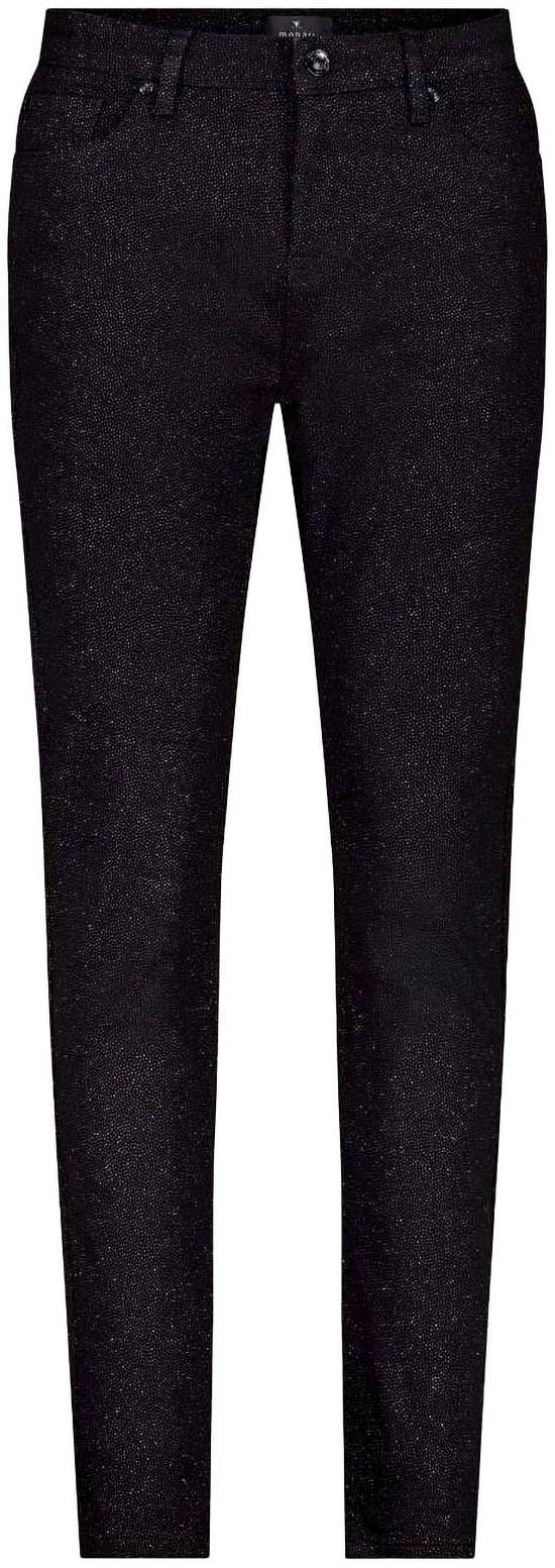 Monari Röhrenhose mit Glitzerdruck günstig online kaufen