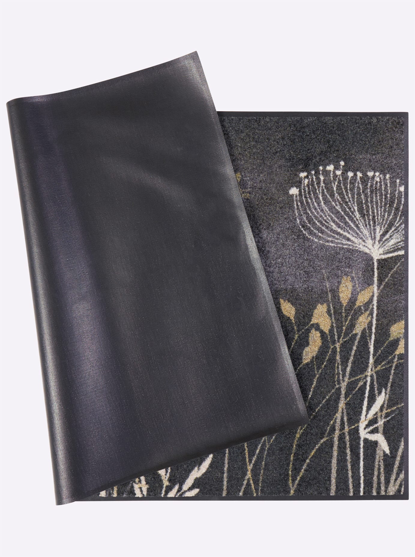 wash+dry by Kleen-Tex Gr. 7 Doormat Anthracite/Natural 115x175 cm 2