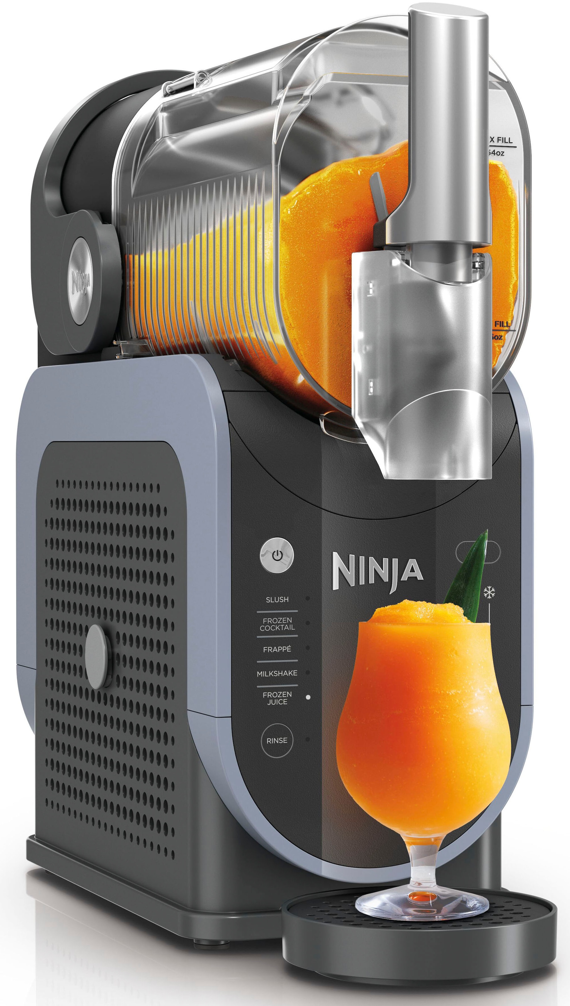 NINJA Slush-Eismaschine "FS301EU", B:16,6cm H:43cm T:50,8cm, blau, Eismaschinen, SLUSHi Slush-Eismaschine für gefrorene Getränke