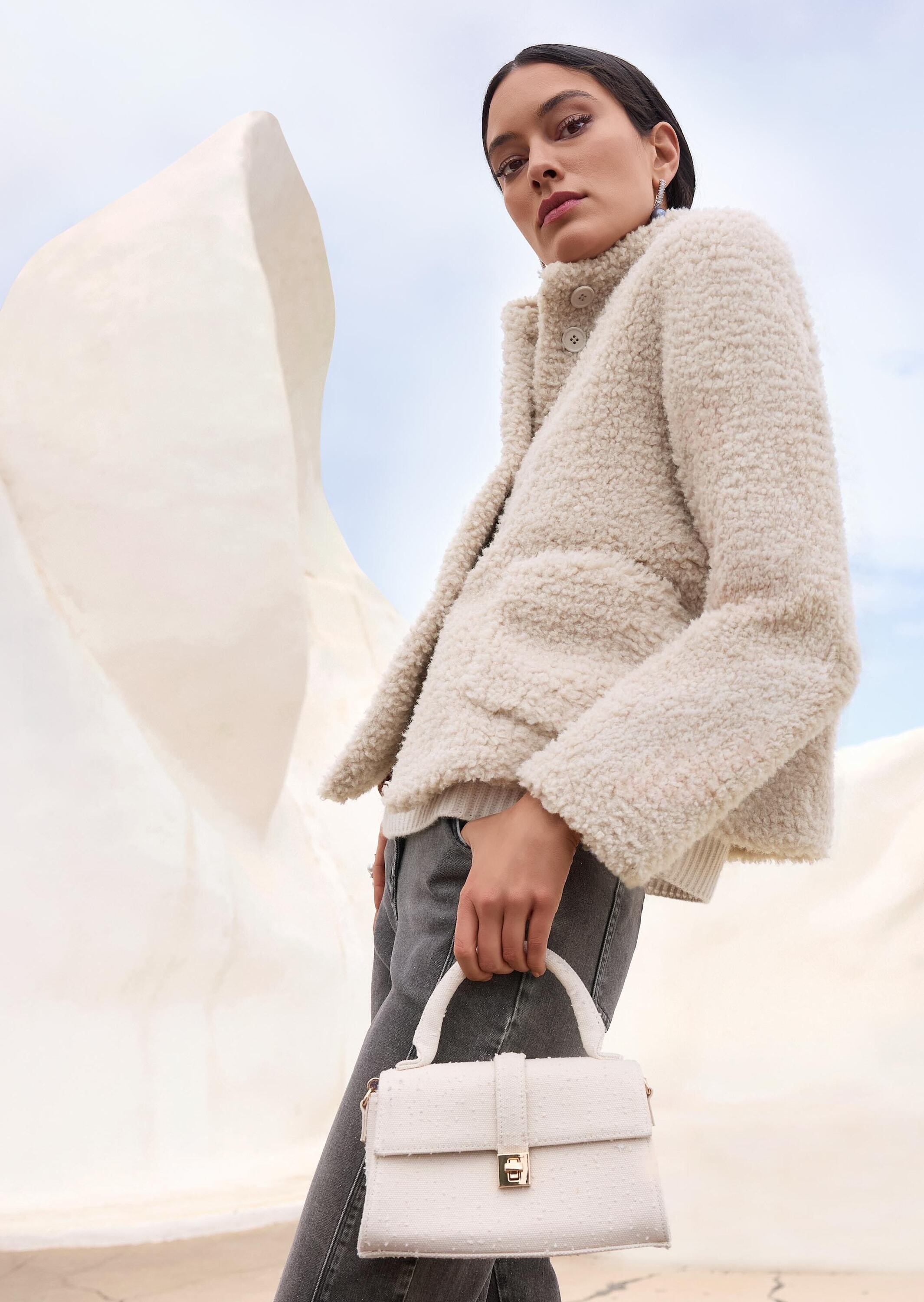 MADELEINE Kurzjacke »Jacke Kurze Teddy-Jacke«