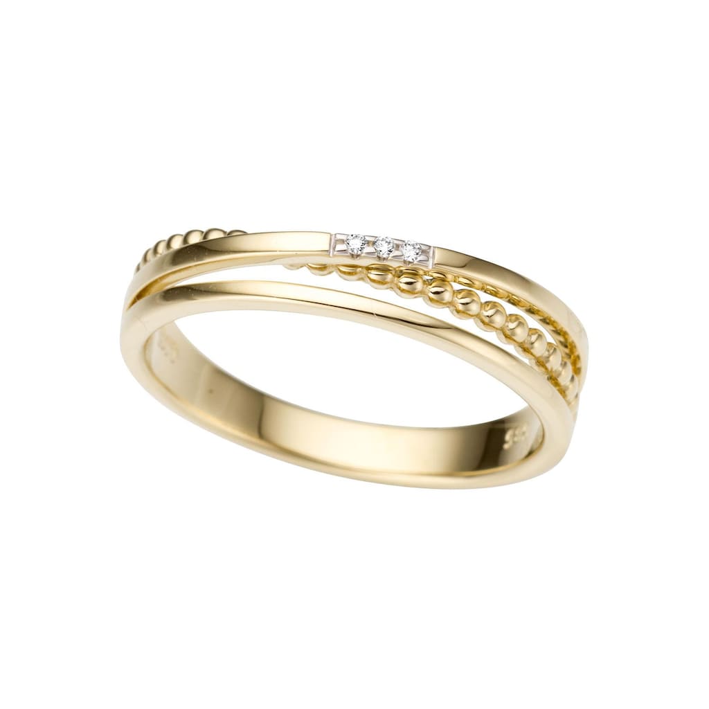 Firetti Goldring »Schmuck Geschenk Gold 333 Damenring Goldring«